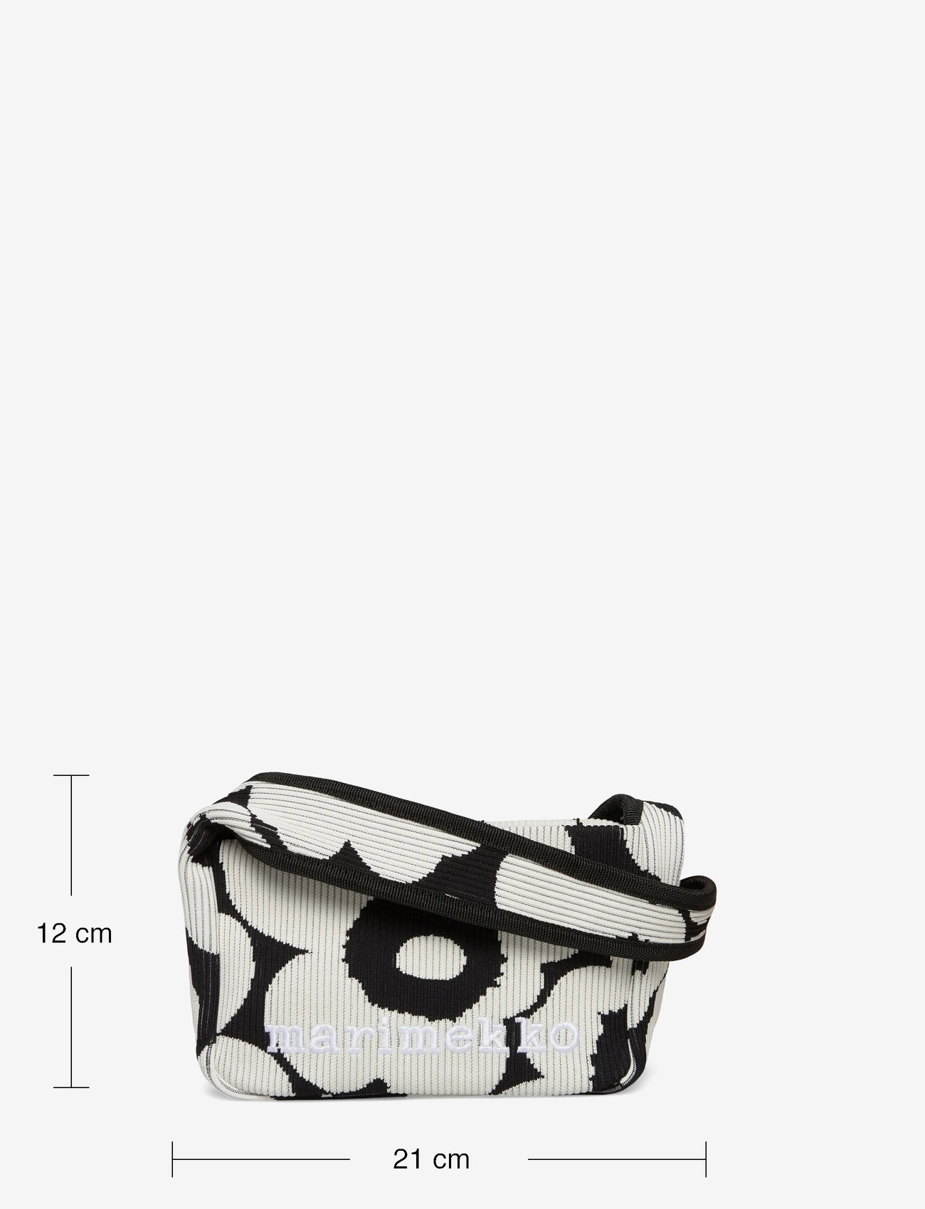 Marimekko - MINI SHOULDERBAG UNIKKO - black, off white - 3
