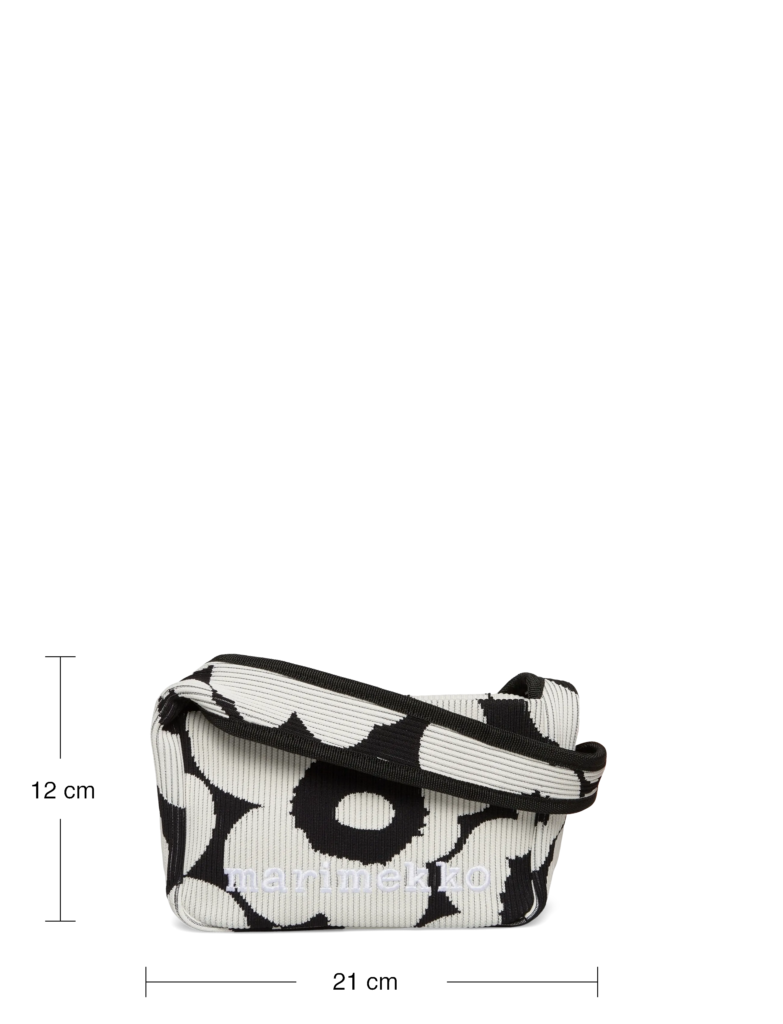Marimekko - MINI SHOULDERBAG UNIKKO - black, off white - 3
