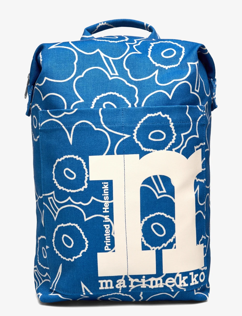 Marimekko - MONO BACKPACK PIIRTO UNIKKO - modetrends - blue, off white - 1