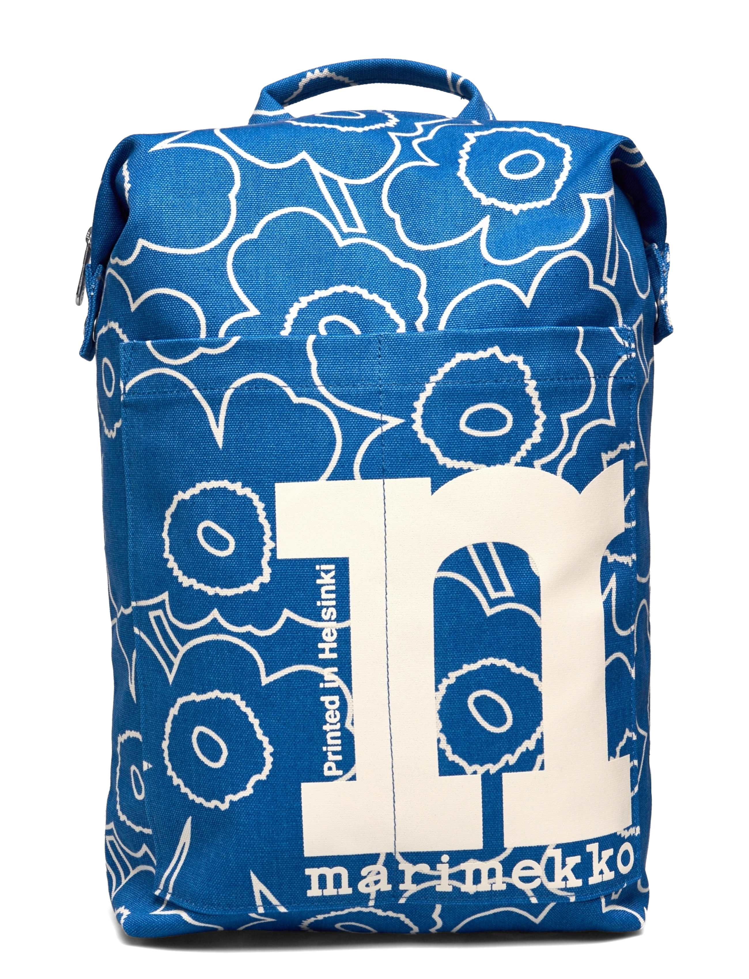 Marimekko - MONO BACKPACK PIIRTO UNIKKO - blue, off white - 1