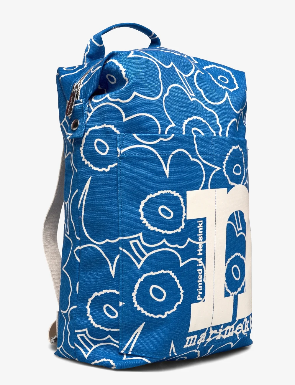 Marimekko - MONO BACKPACK PIIRTO UNIKKO - modetrends - blue, off white - 3