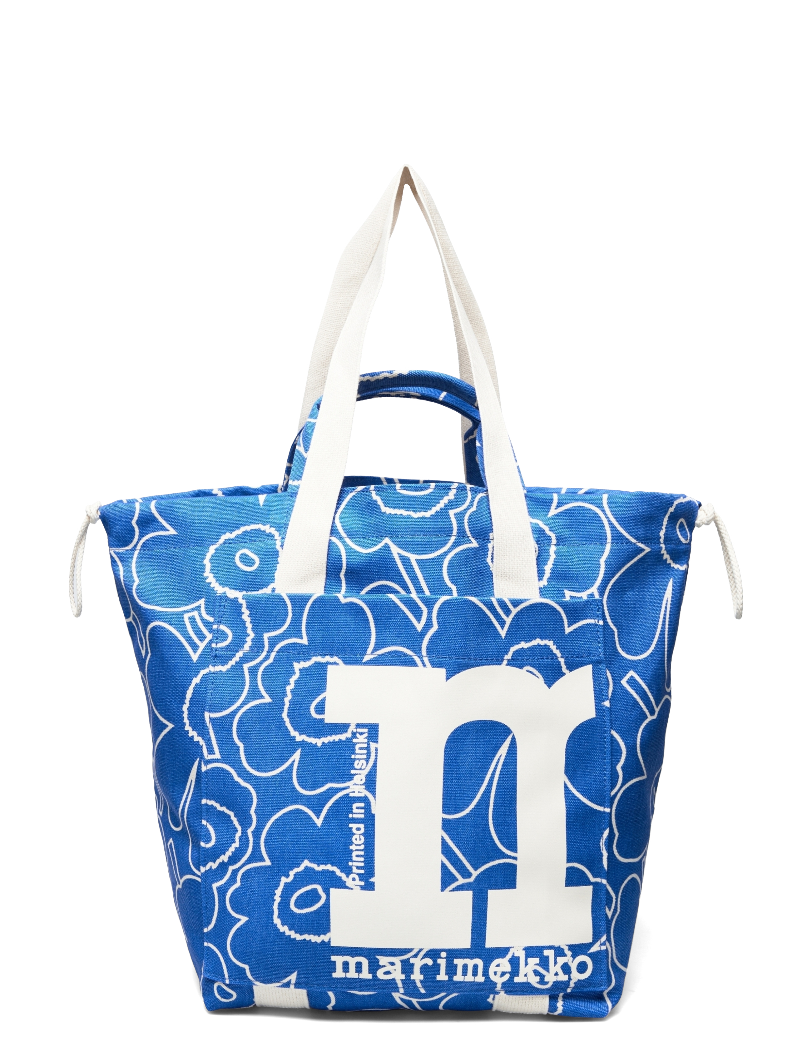 Marimekko MONO CITY TOTE PIIRTO UNIKKO - Shopper - BLUE, OFF WHITE / blue