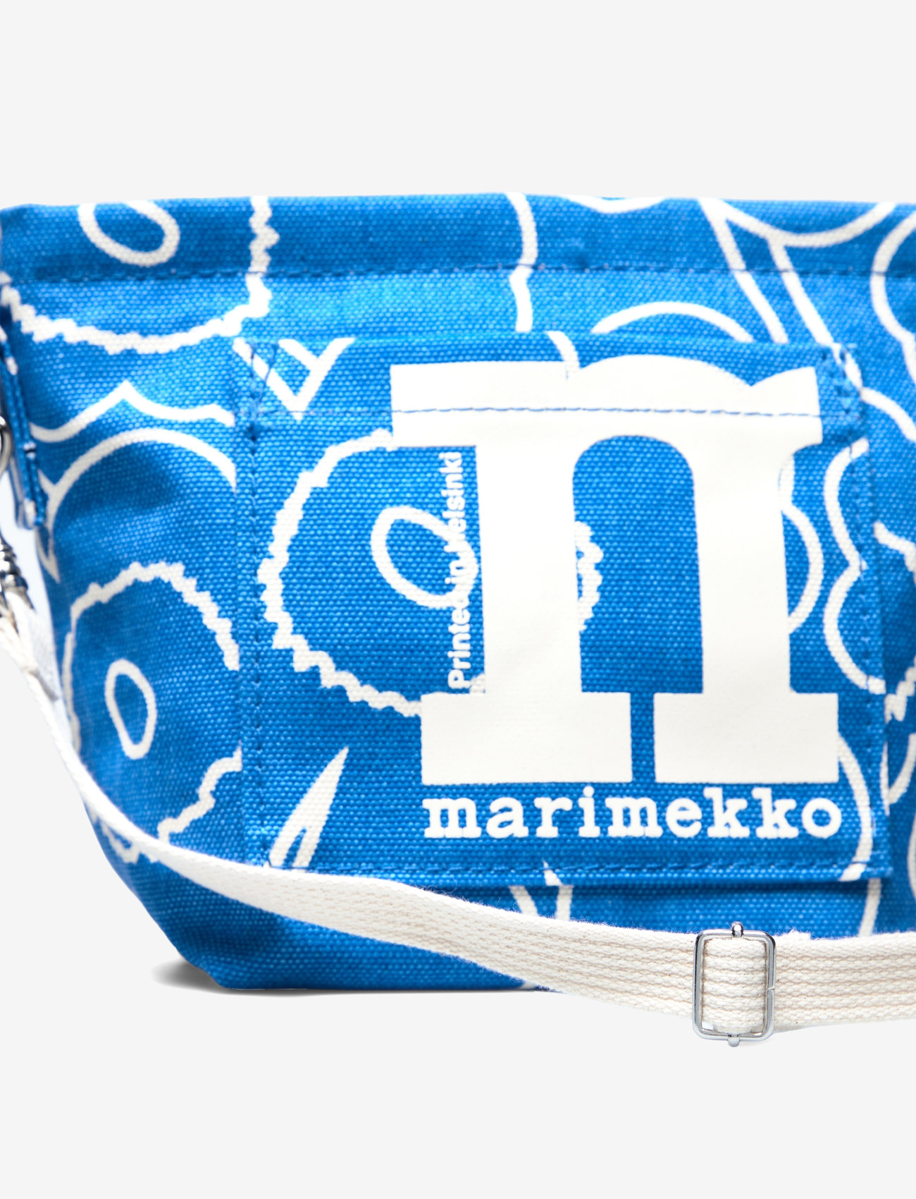 Marimekko - MONO MINI CROSSBODY UNIKKO - fashion trends - blue, off white - 3