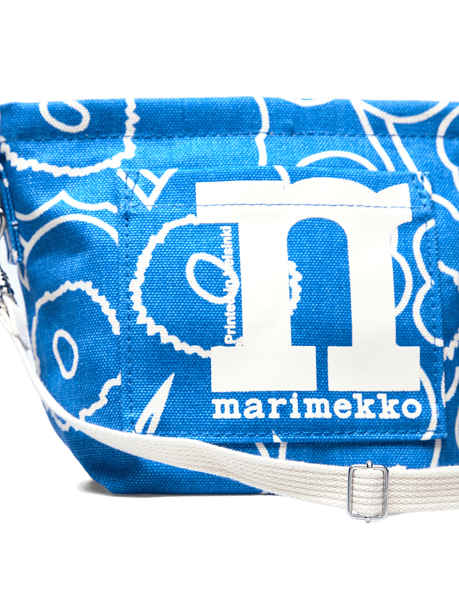 Marimekko - MONO MINI CROSSBODY UNIKKO - vinsældir í tísku - blue, off white - 3