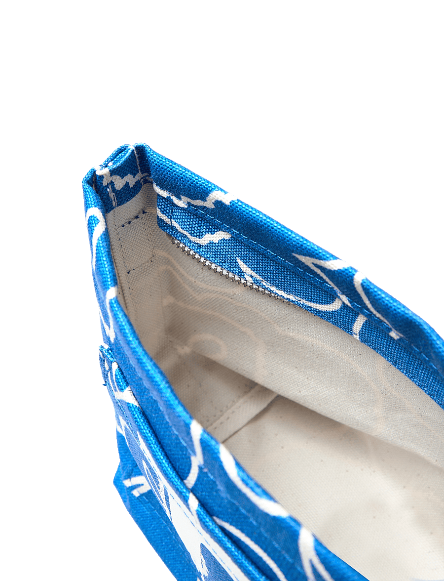 Marimekko - MONO MINI CROSSBODY UNIKKO - vinsældir í tísku - blue, off white - 4