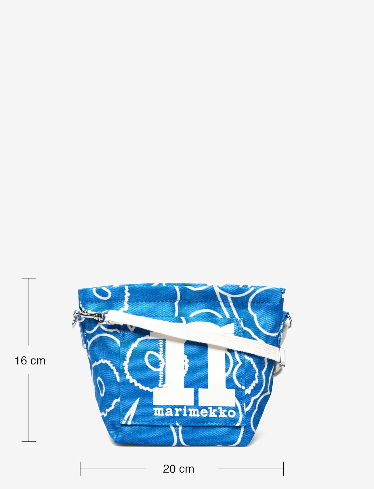 Marimekko - MONO MINI CROSSBODY UNIKKO - fashion trends - blue, off white - 5