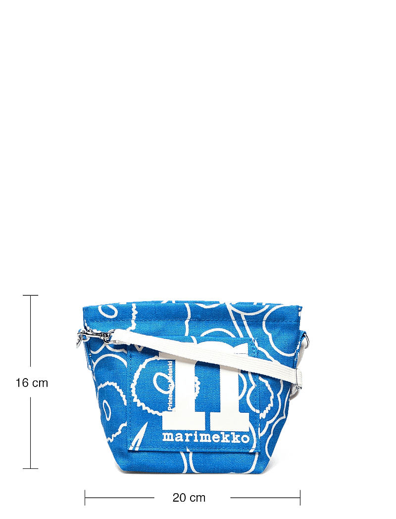 Marimekko - MONO MINI CROSSBODY UNIKKO - fashion trends - blue, off white - 5