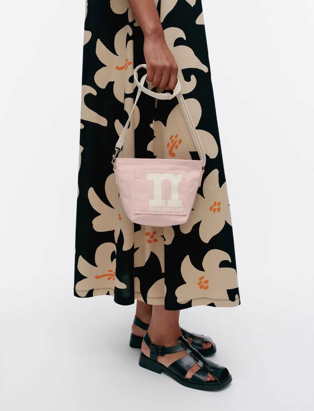 Marimekko - MONO MINI CROSSBODY SOLID - modetrends - peach - 0