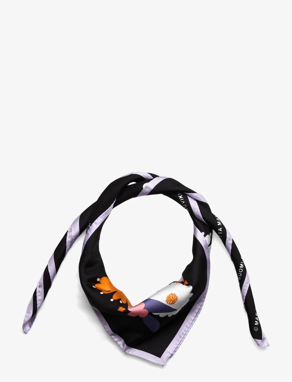 Marimekko - LAUHTUA SUVIKIMPPU - modetrends - lilac, black, off whi., orange - 1