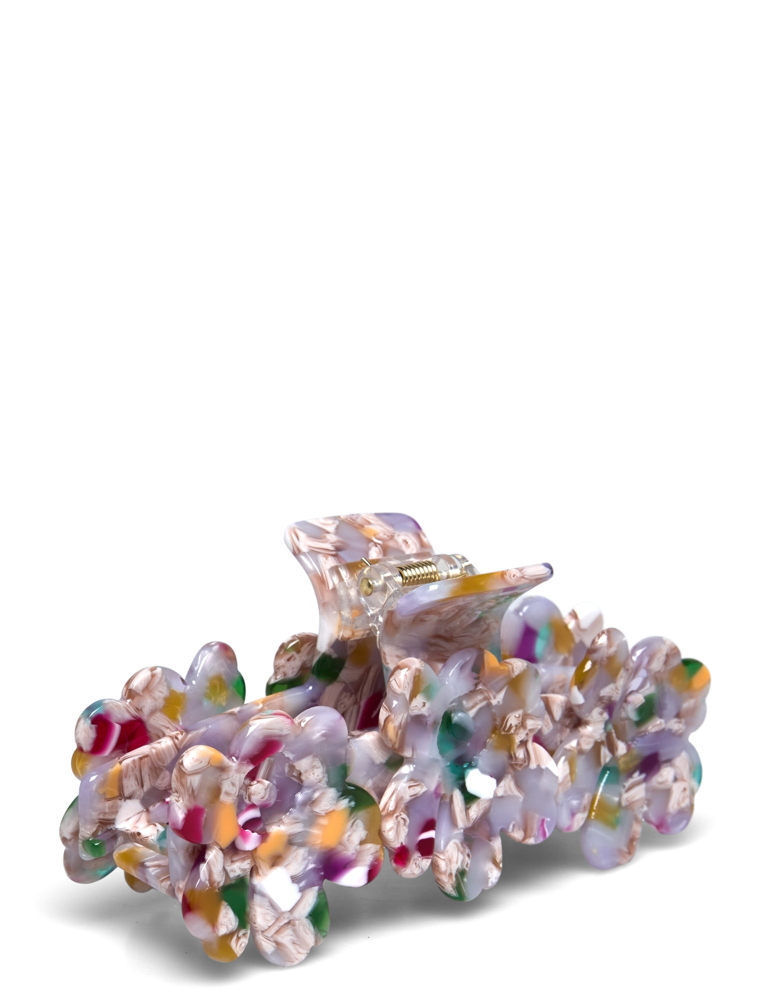 Marimekko - MINI UNIKKO HAIR CLIP MULTI - lilac, fuchsia, white - 1