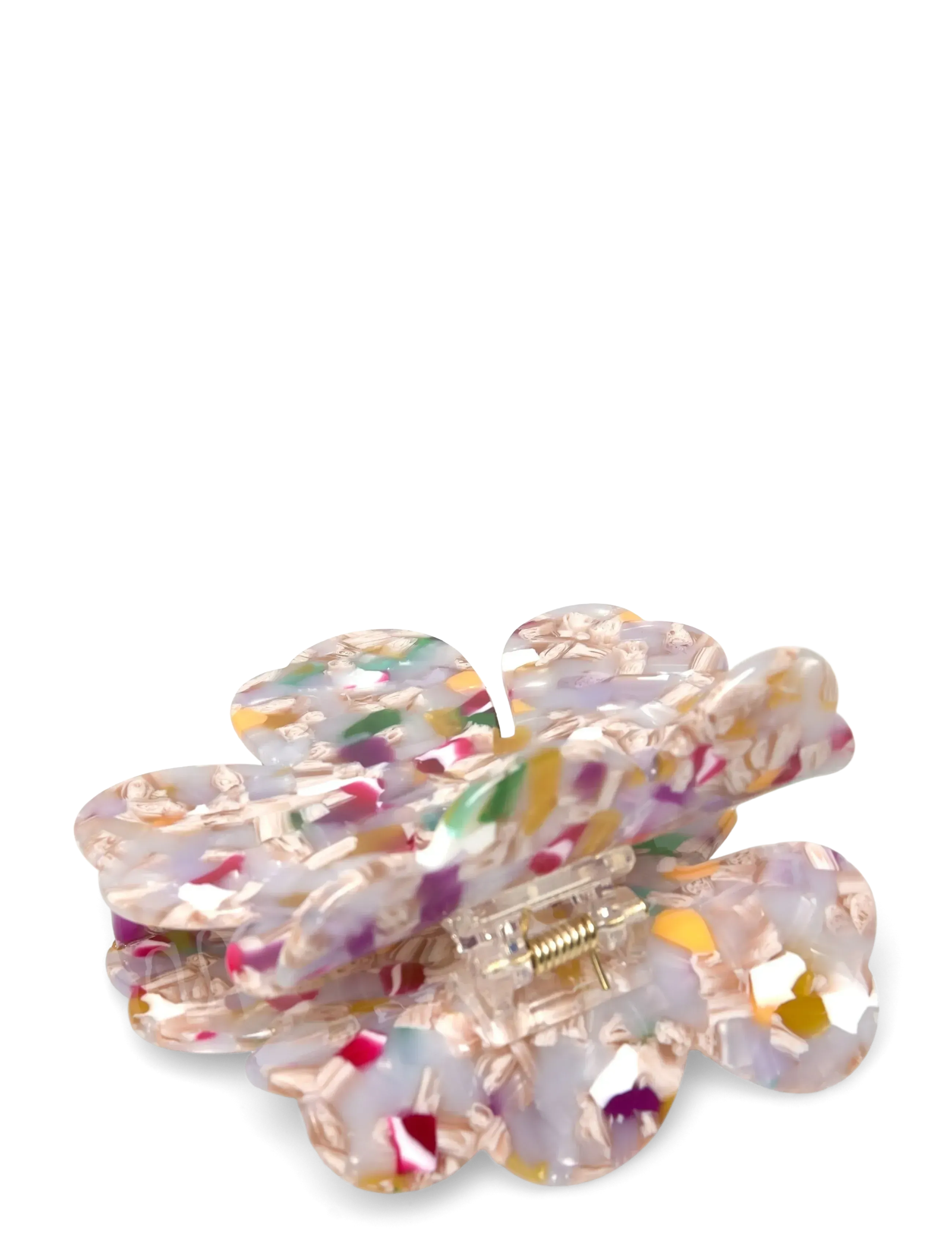 Marimekko - UNIKKO HAIR CLIP LARGE MULTI - lilac, fuchsia, white - 1