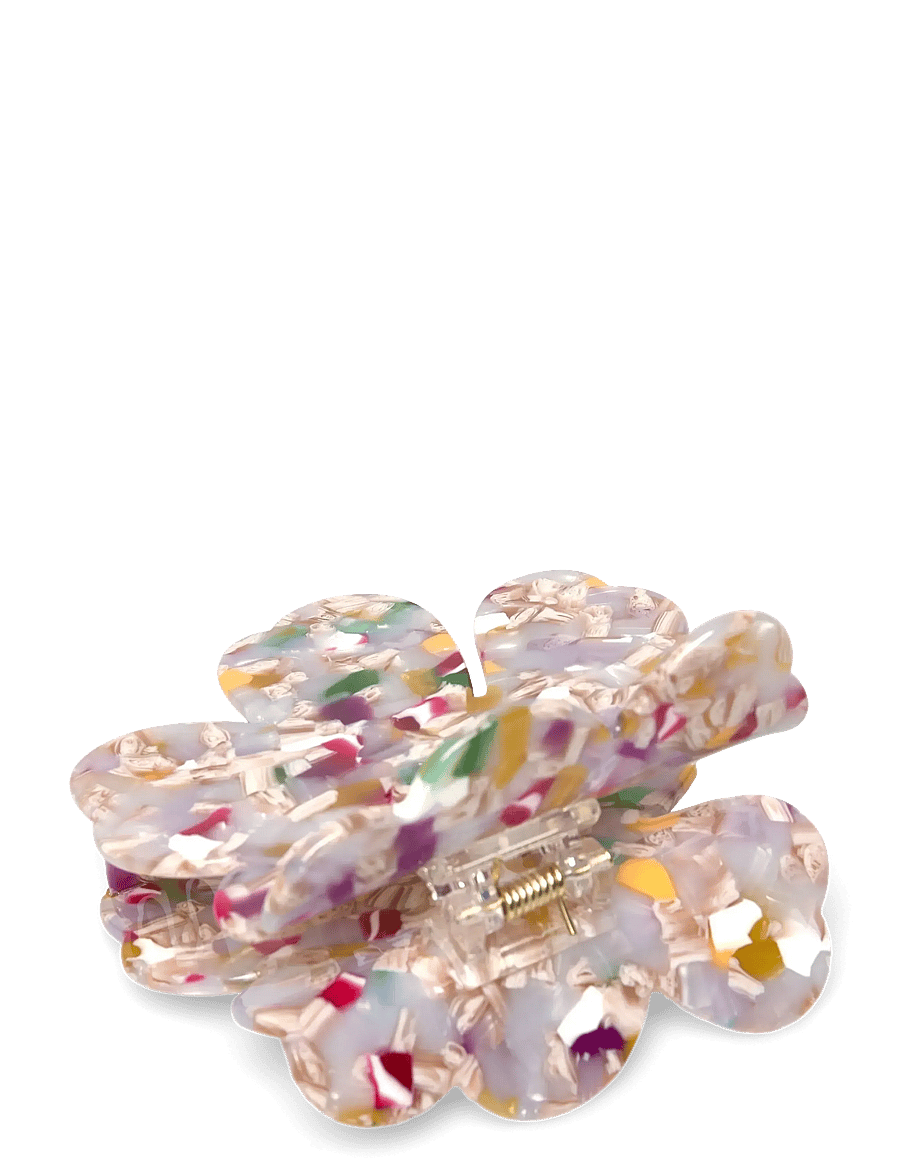 Marimekko - UNIKKO HAIR CLIP LARGE MULTI - juukselõksud - lilac, fuchsia, white - 1