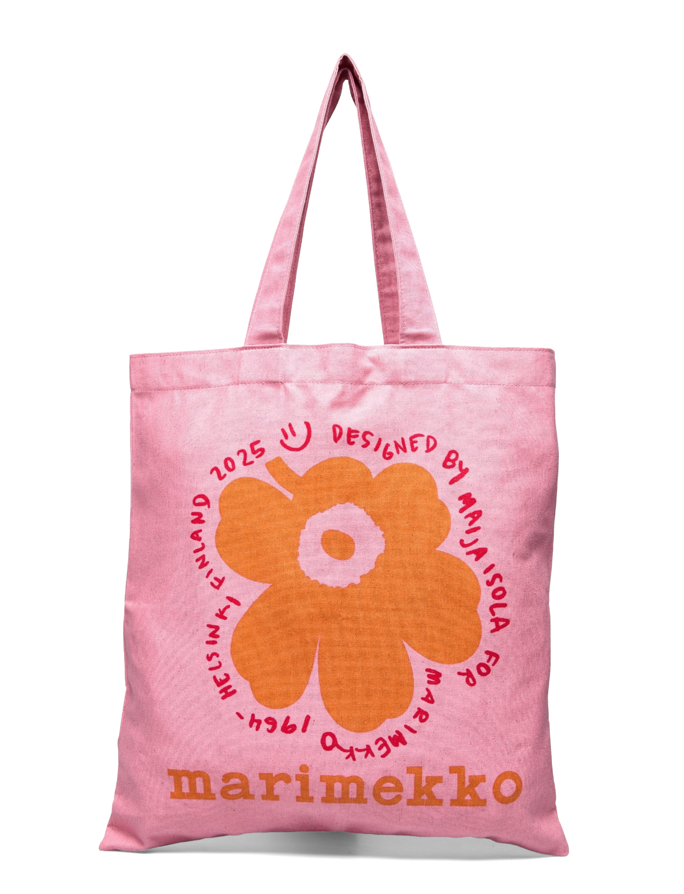 Marimekko VANKKA UNIKKO PLACEMENT - Shopper - PINK, ORANGE, RED / pink/rose