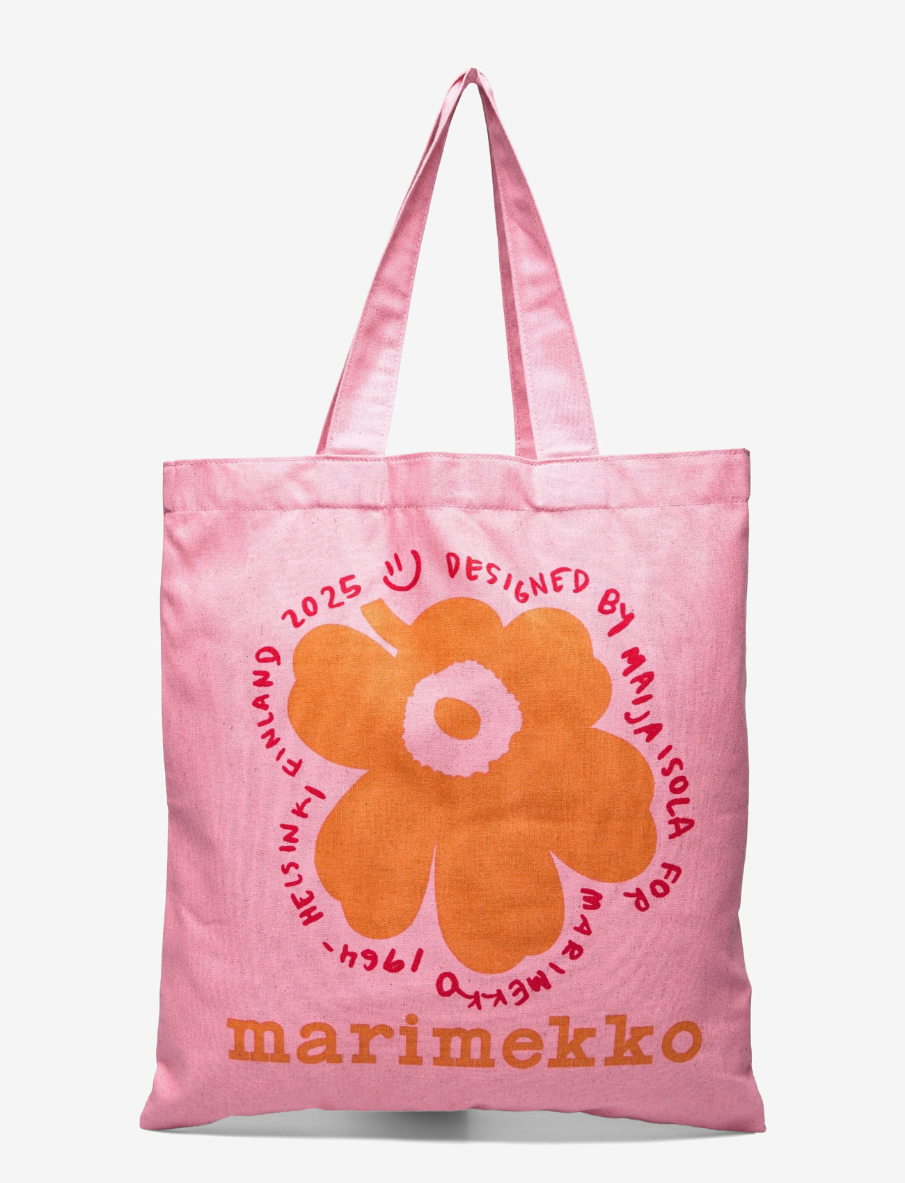 Marimekko - VANKKA UNIKKO PLACEMENT - tote bags - pink, orange, red - 1