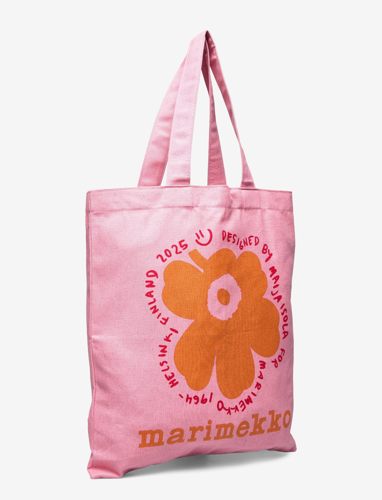Marimekko - VANKKA UNIKKO PLACEMENT - tote bags - pink, orange, red - 2