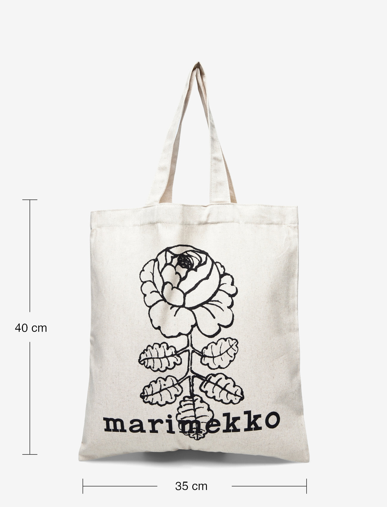 Marimekko - VANKKA VIHKIRUUSU PLACEMENT - off white, black - 4