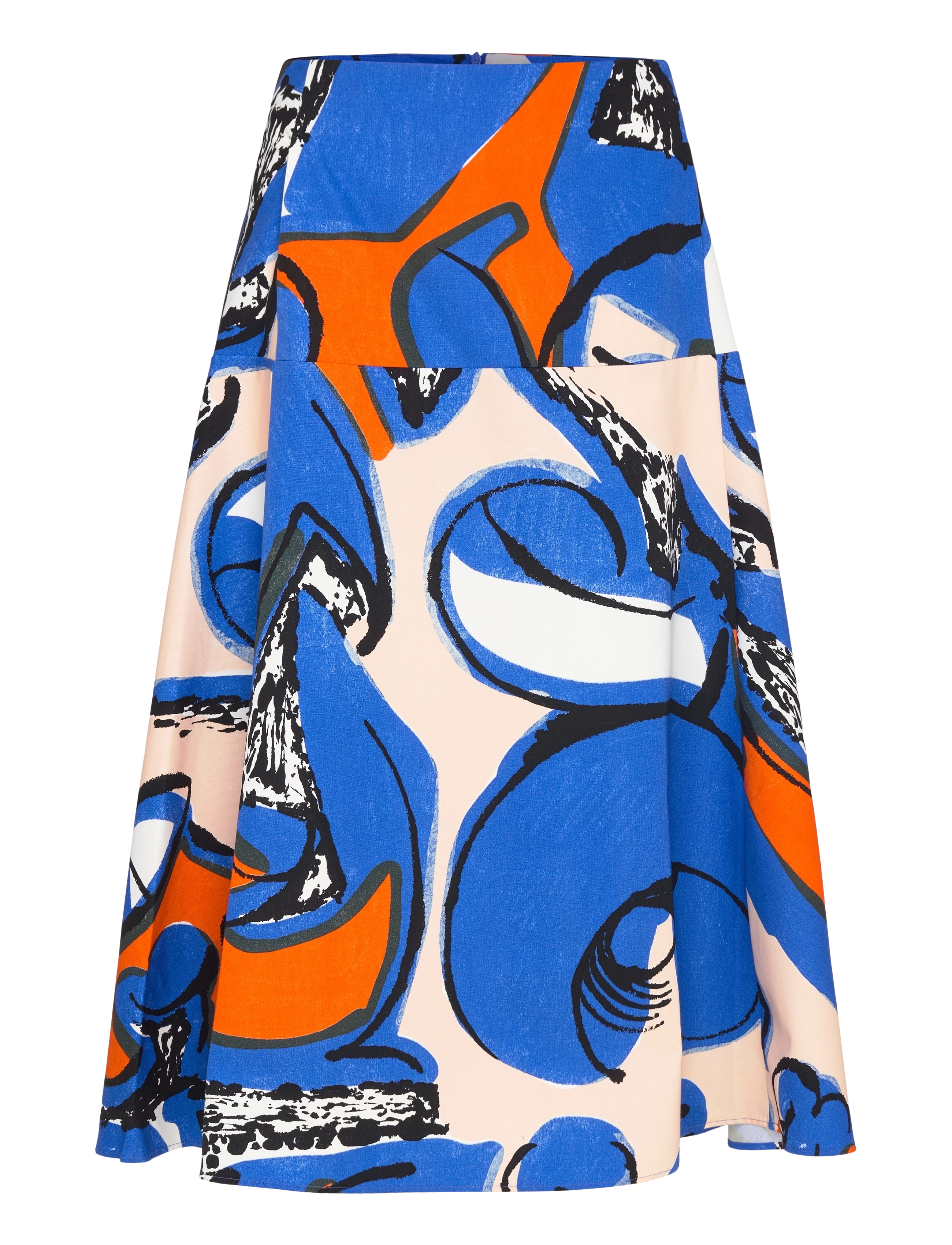 BLUE, PEACH, ORANGE