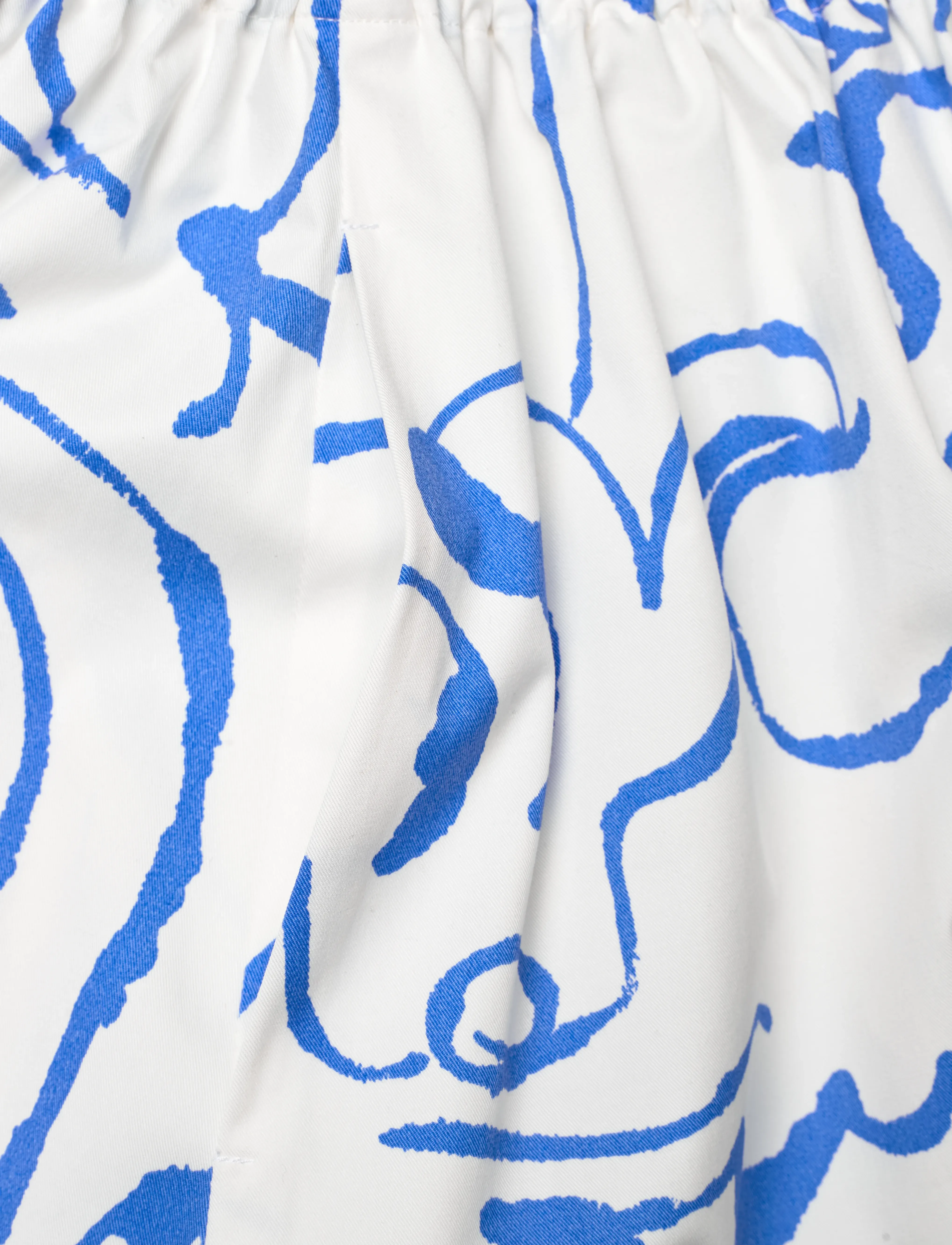 Marimekko - BUKLEE BALUNS - midi garuma svārki - white, blue - 5