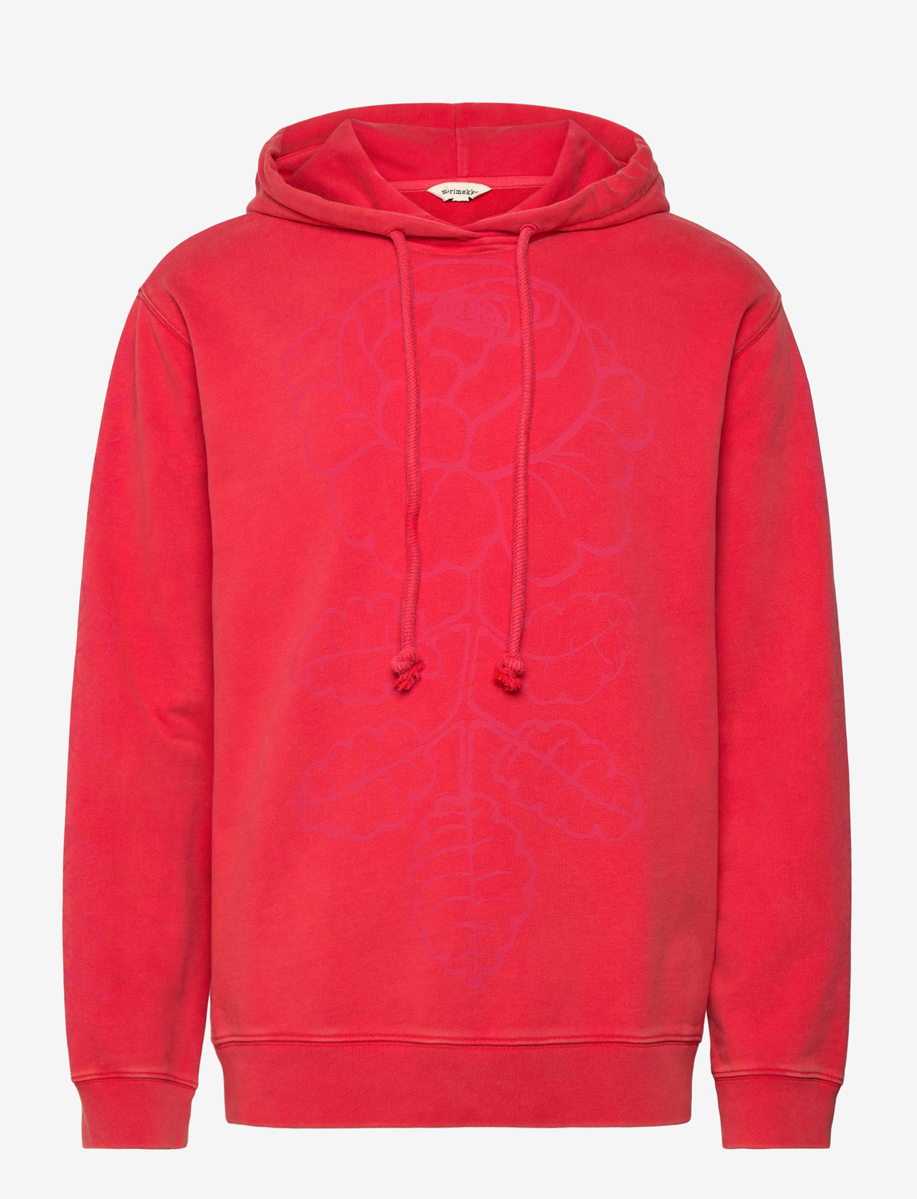 Marimekko - SANOMA VIHKIRUUSU PLACEMENT - hættetrøjer - red, dark red - 0