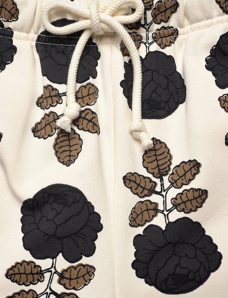 Marimekko - SARANA VIHKIRUUSU - casual shorts - off white, brown, dark grey - 2