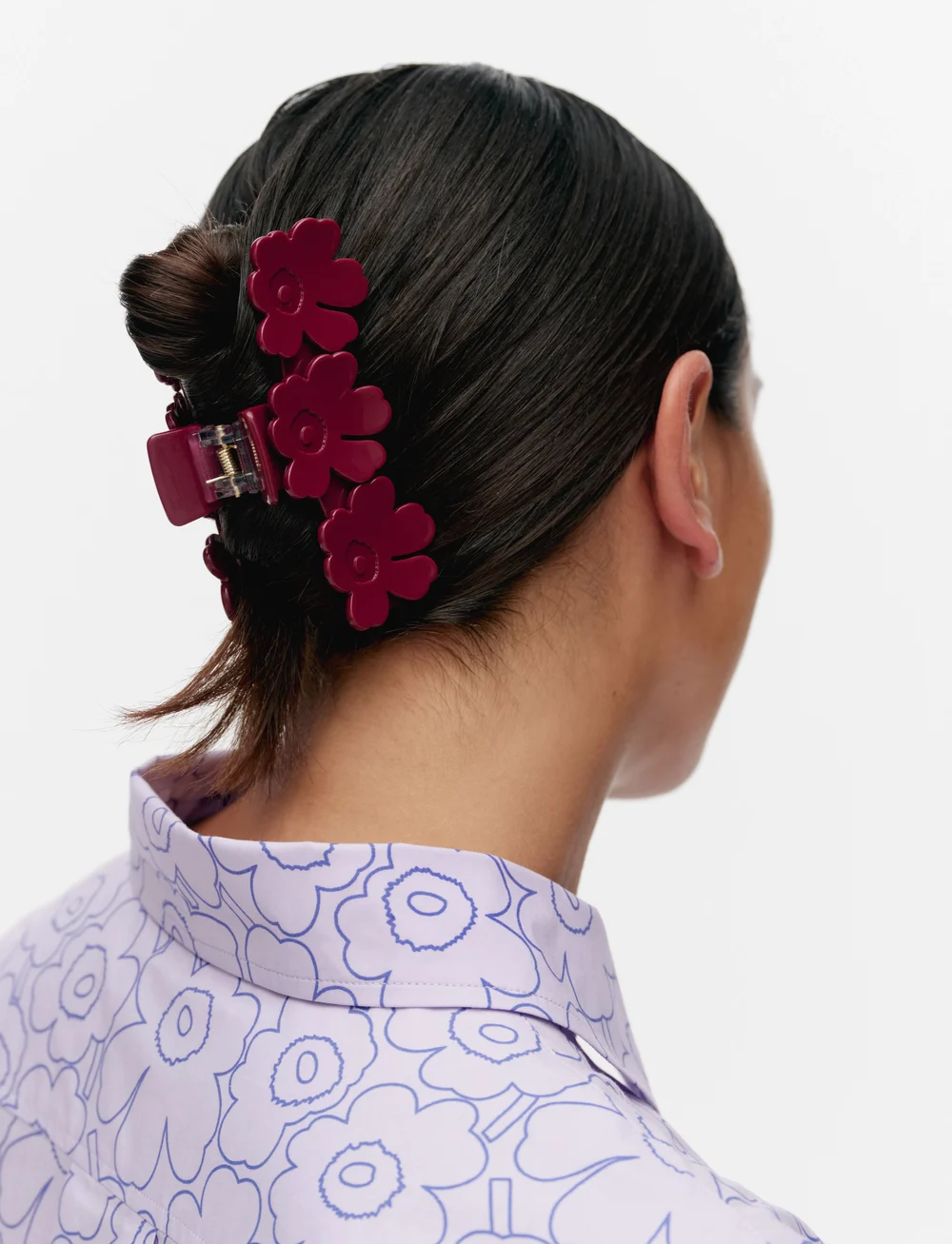 Marimekko - MINI UNIKKO HAIR CLIP - juukselõksud - fuchsia - 0