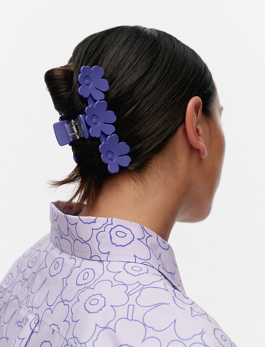 Marimekko - MINI UNIKKO HAIR CLIP - juukselõksud - lilac - 0