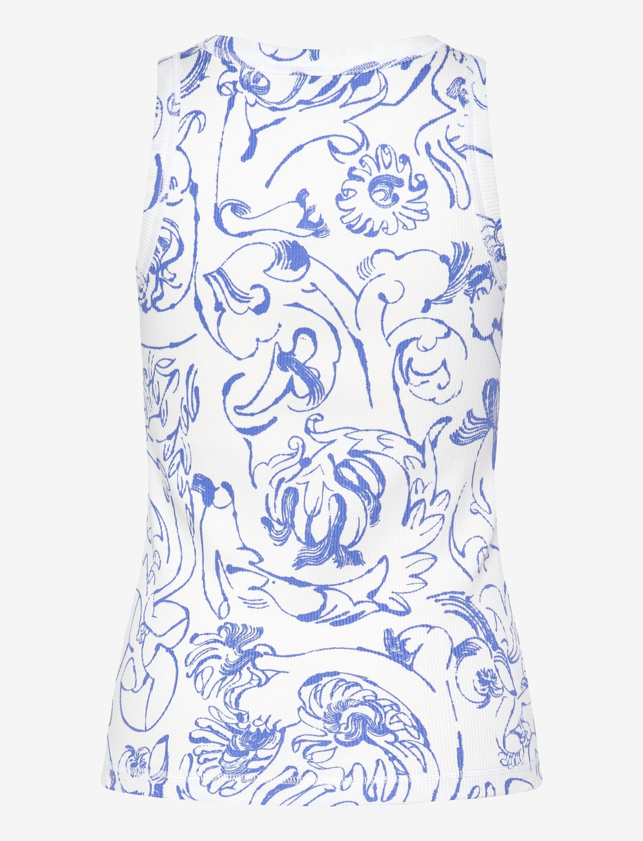 Marimekko - PIIRROS CACTIS - Ärmellose tops - white, blue - 1