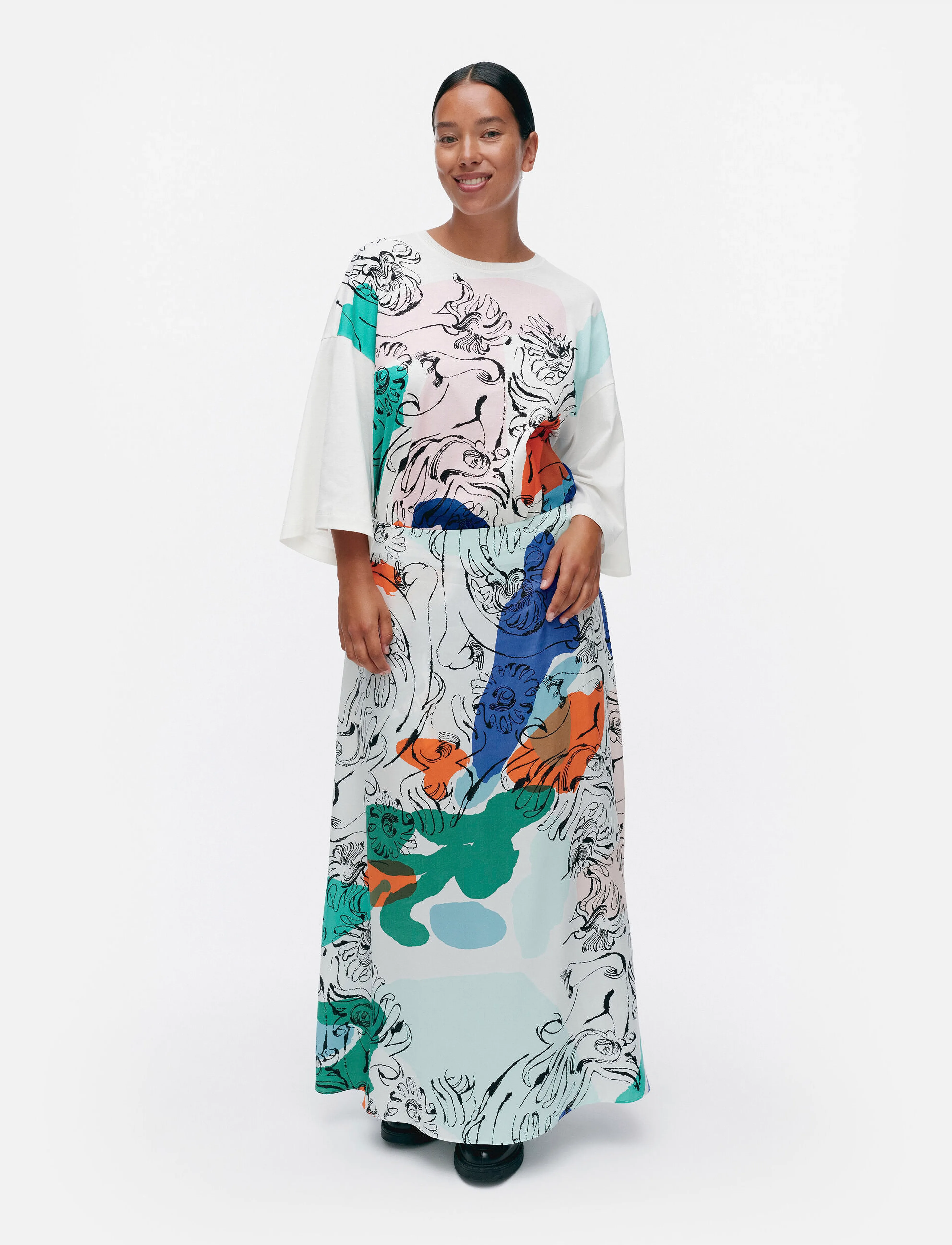 Marimekko Keveä Blombom, 36, Multi/patterned > Dresses, Dame