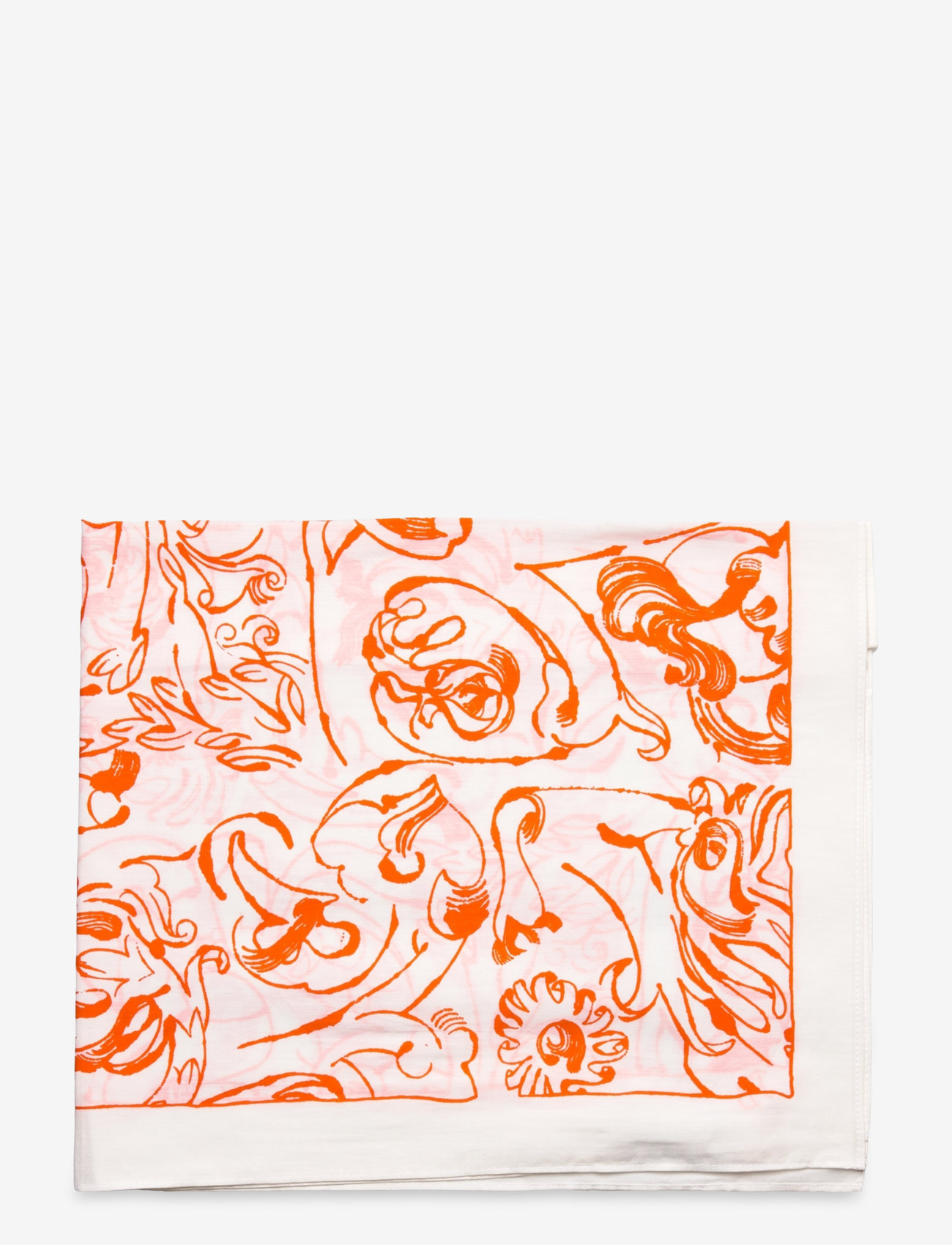 Marimekko - LIERIÖ CACTIS - tynde tørklæder - white, orange - 2