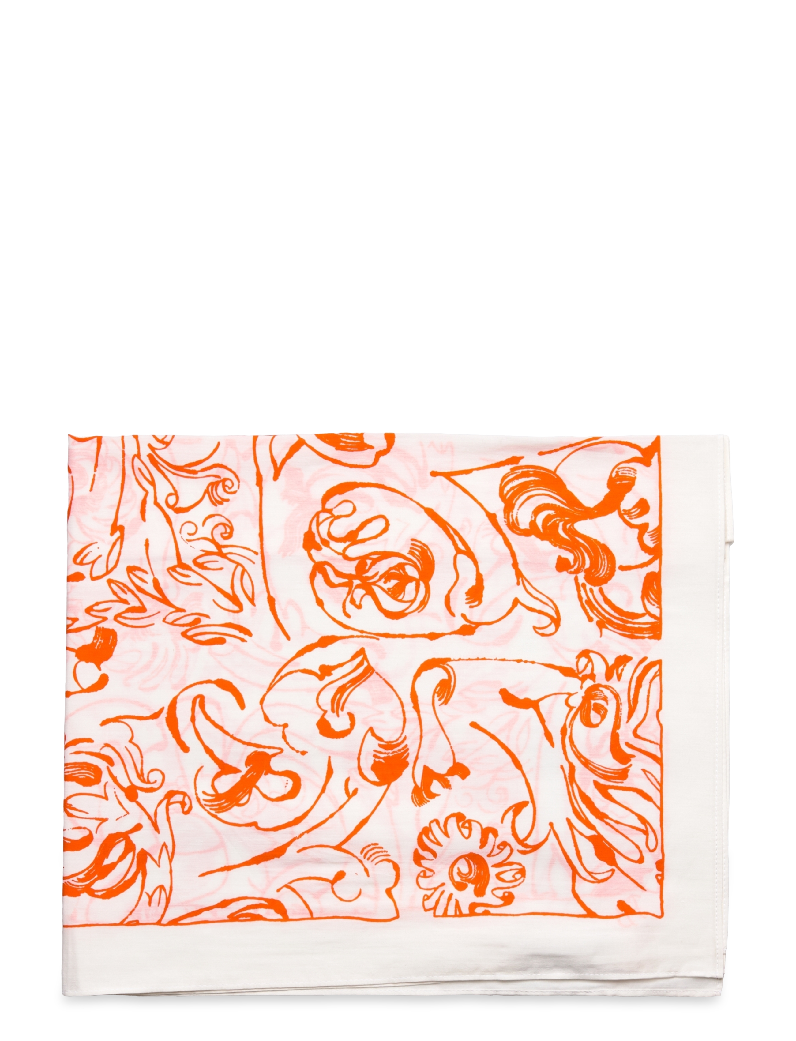 Marimekko - LIERIÖ CACTIS - tynde tørklæder - white, orange - 2