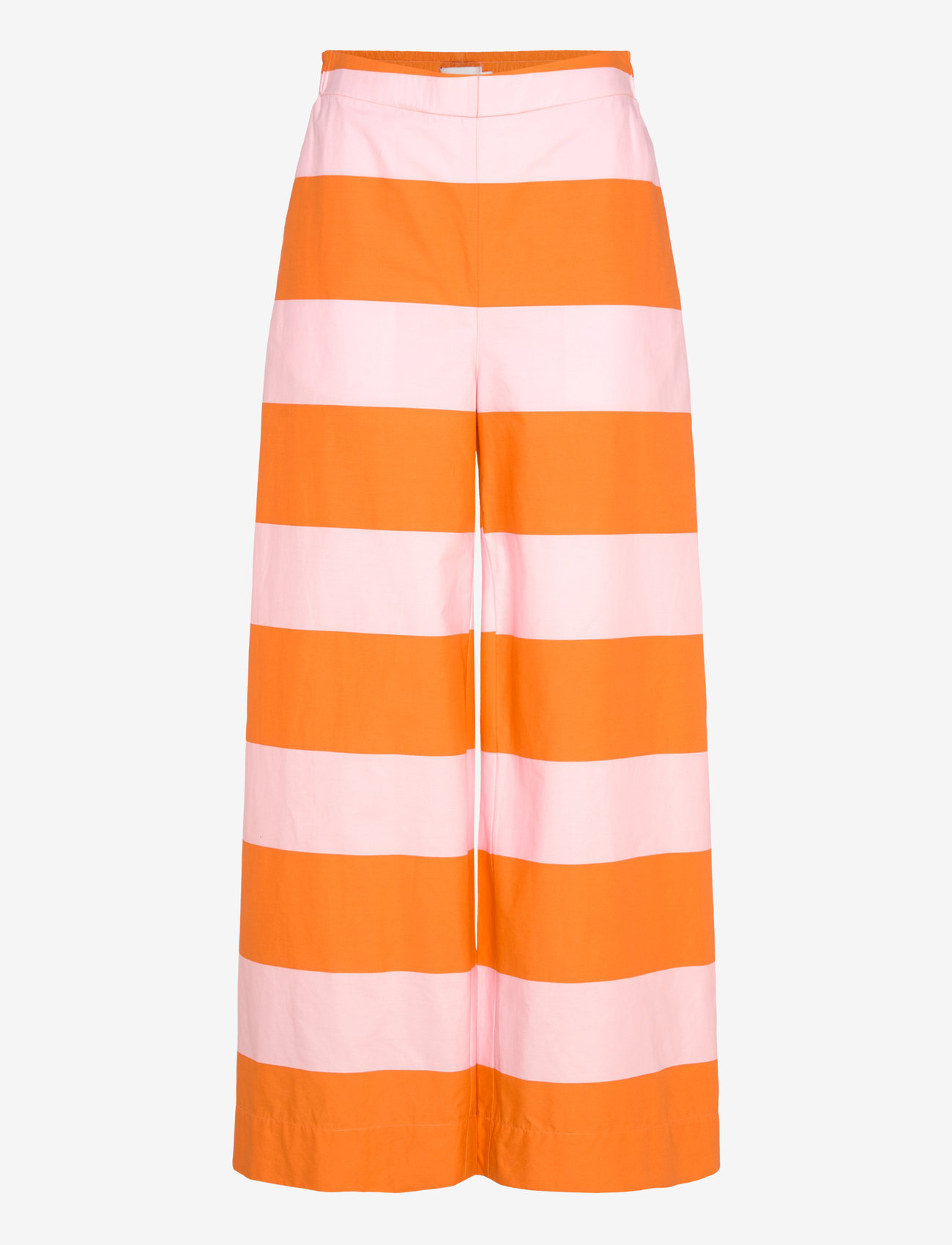 Marimekko - TAITTUA GALLERIA - raka byxor - orange, pink - 1