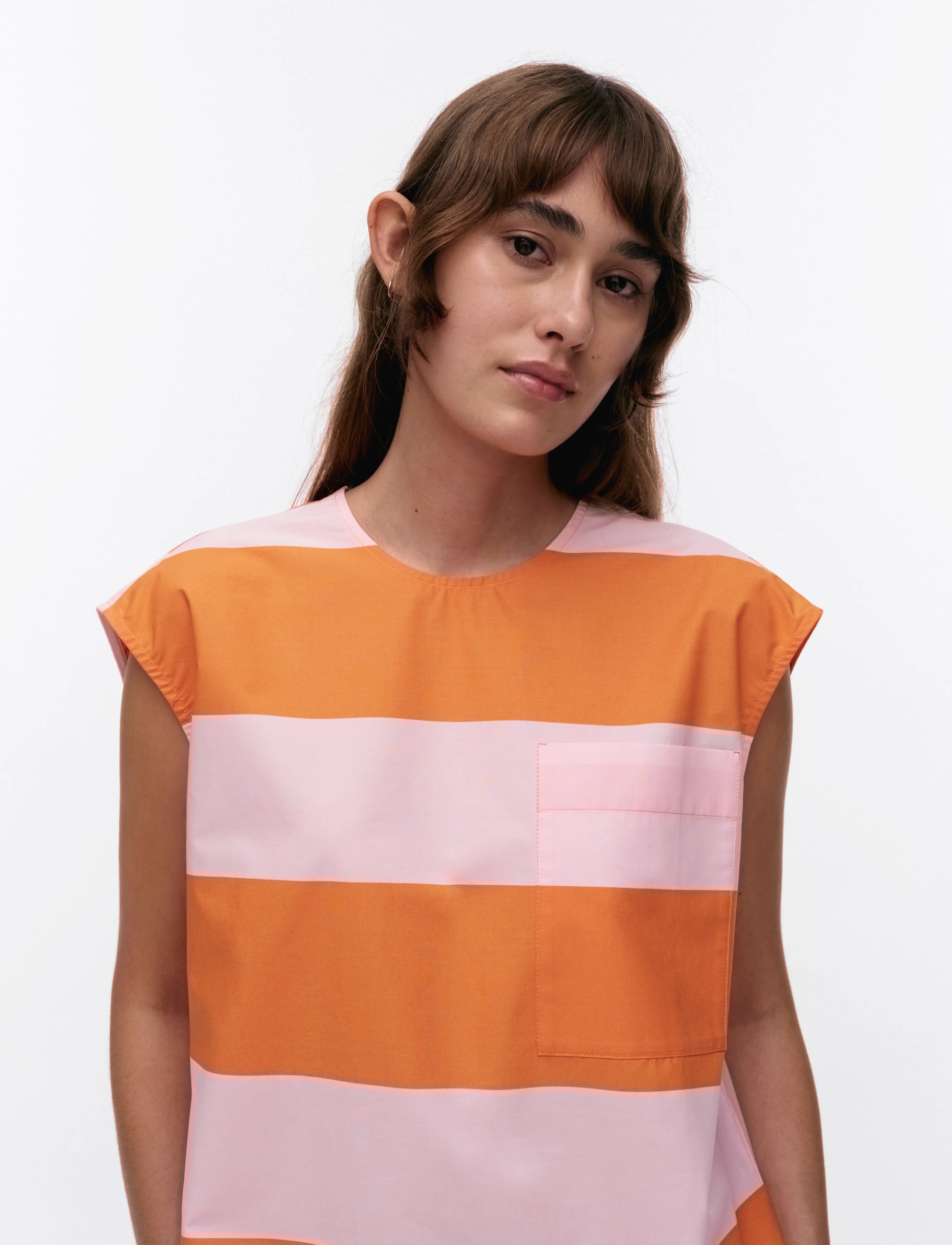 Marimekko - KAKSIN GALLERIA - Ärmellose blusen - orange, pink - 4
