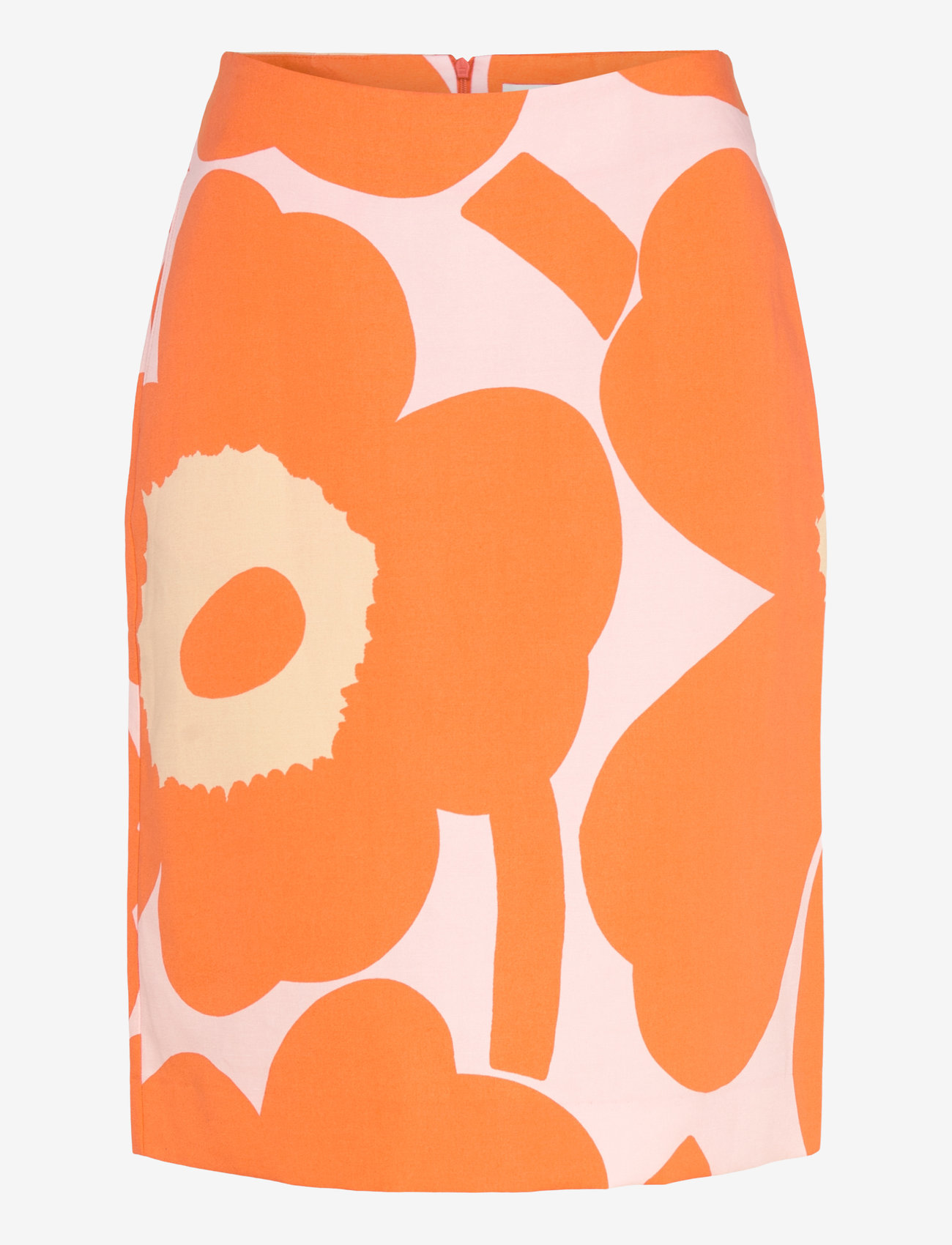 Marimekko - AINOA UNIKKO - bleistiftröcke - orange, light pink, beige - 1