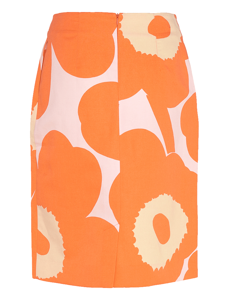 Marimekko - AINOA UNIKKO - bleistiftröcke - orange, light pink, beige - 2