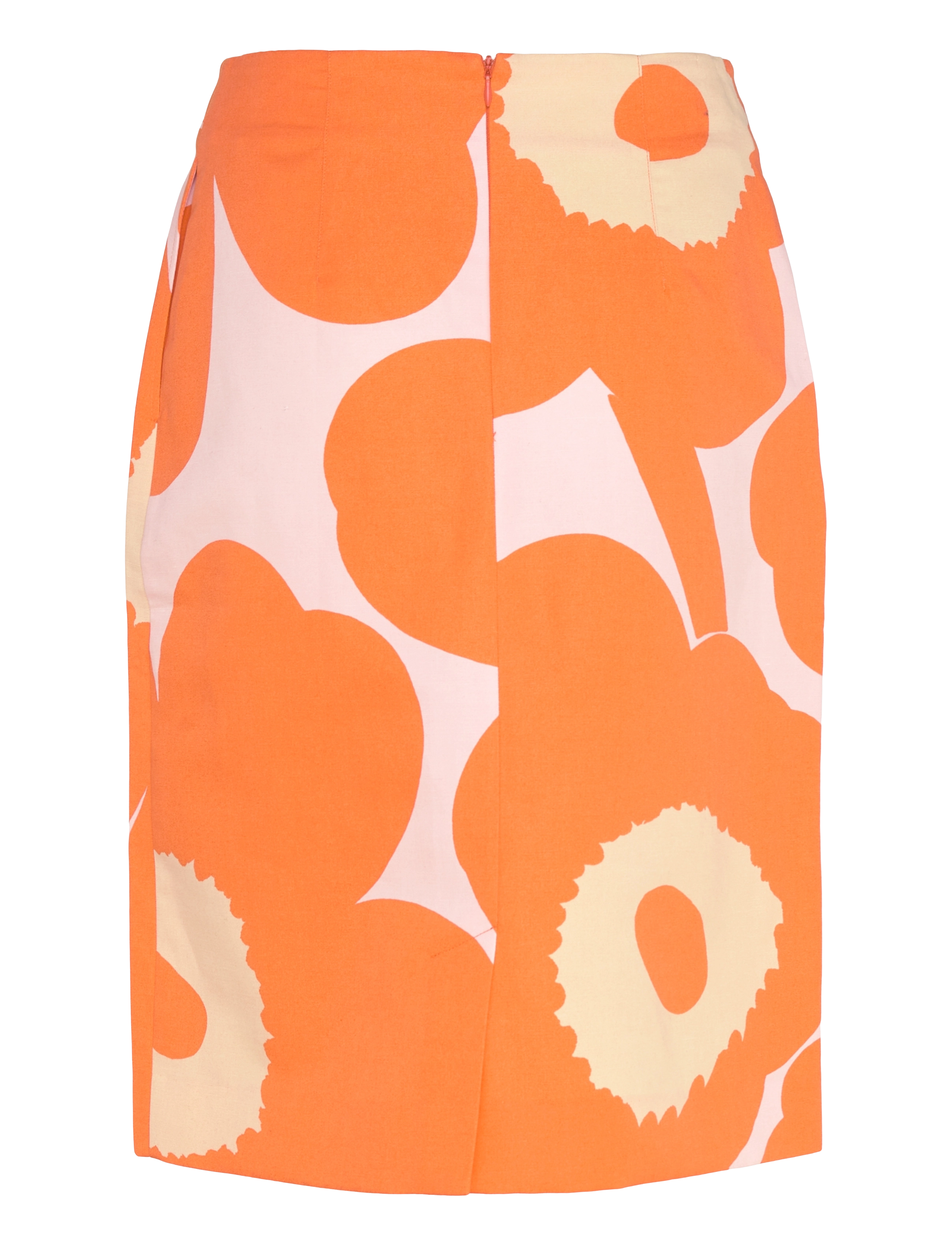 Marimekko - AINOA UNIKKO - bleistiftröcke - orange, light pink, beige - 2