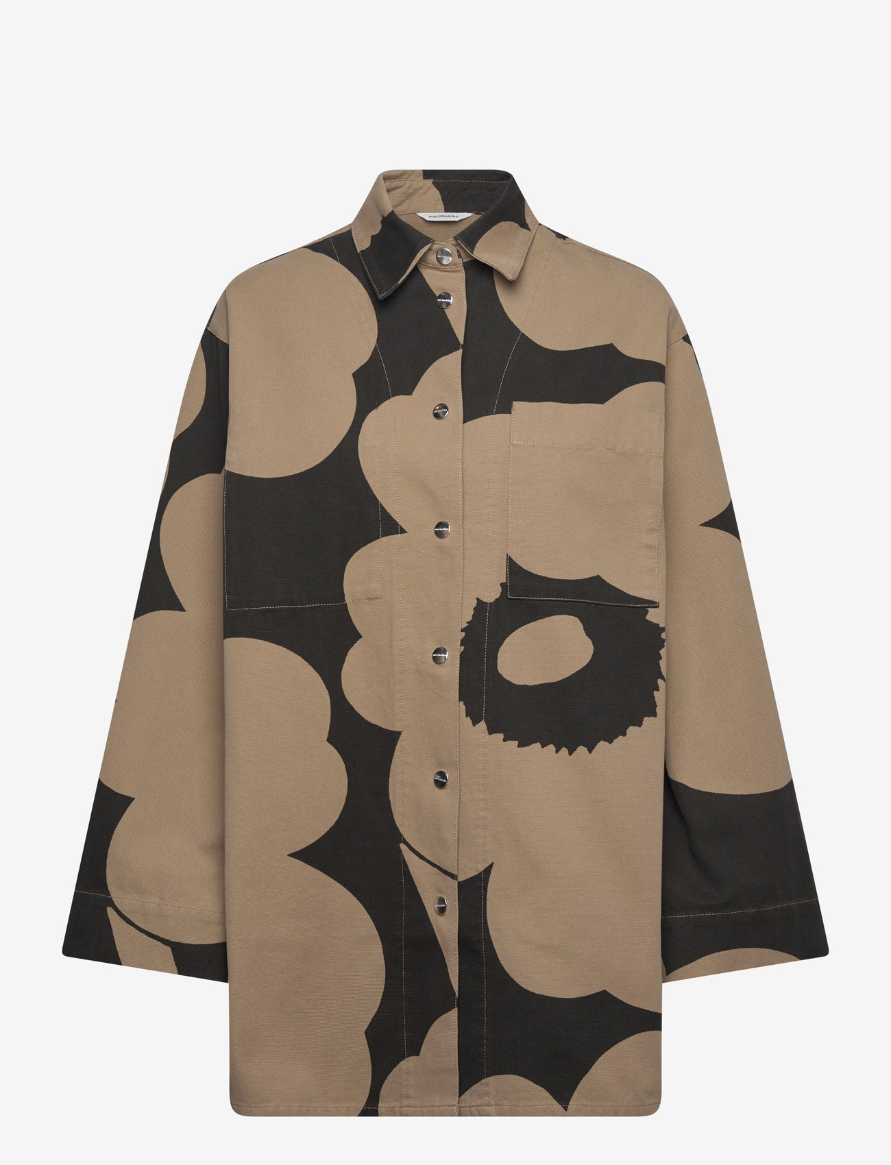 Marimekko - ABSTRAKTIO UNIKKO - black, light brown - 0