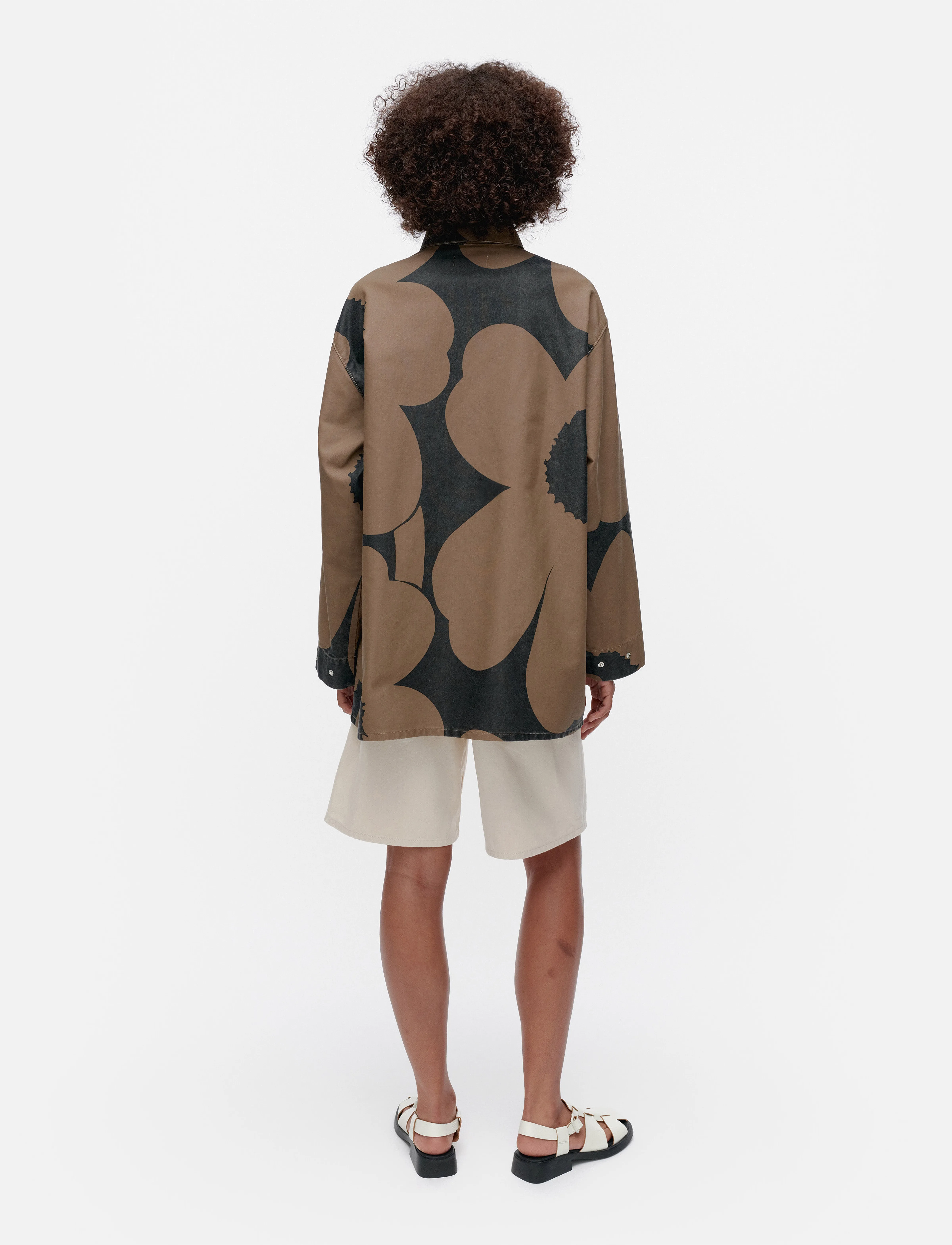 Marimekko - ABSTRAKTIO UNIKKO - black, light brown - 3