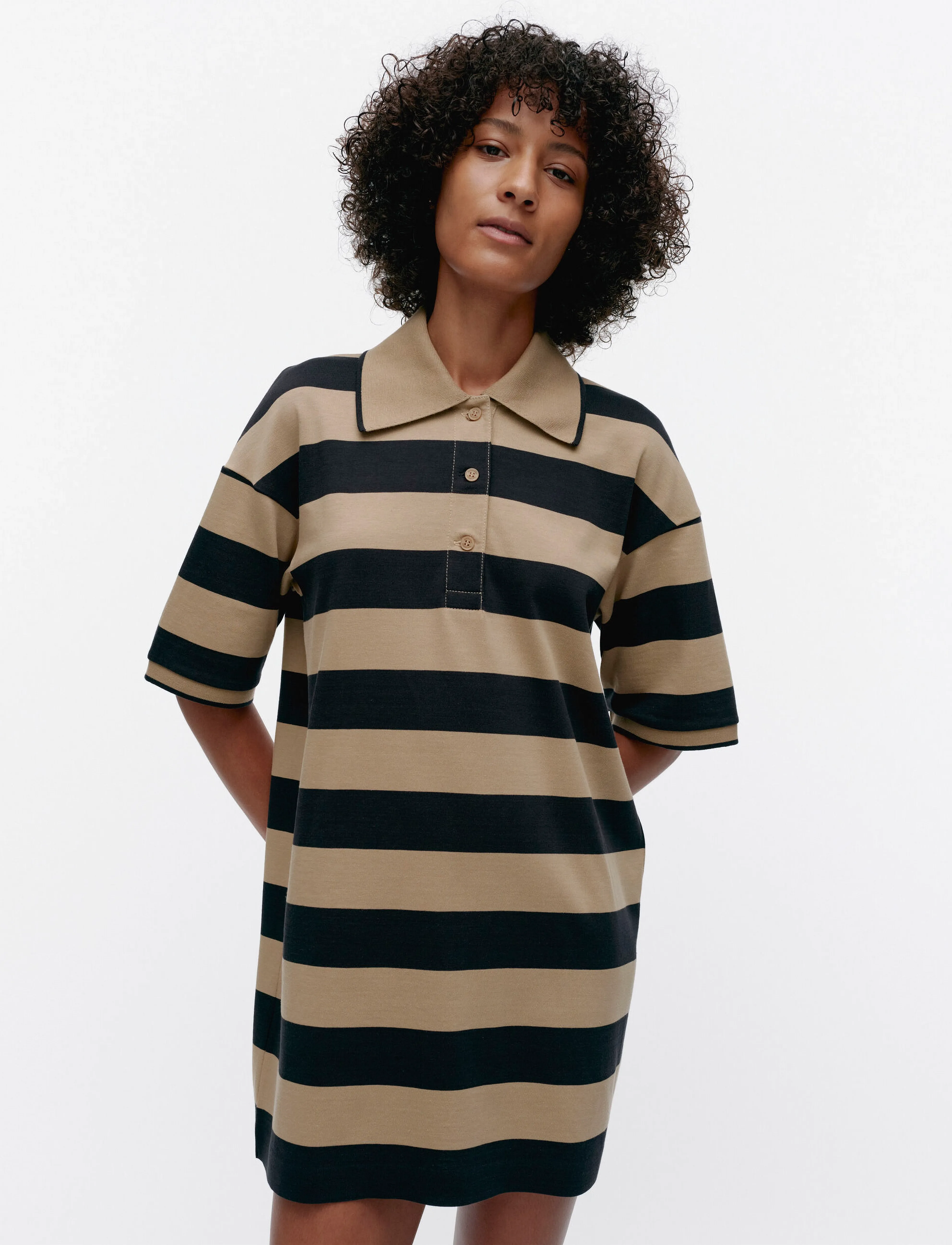Marimekko - REFERENSSI - kleider - light brown, black - 4