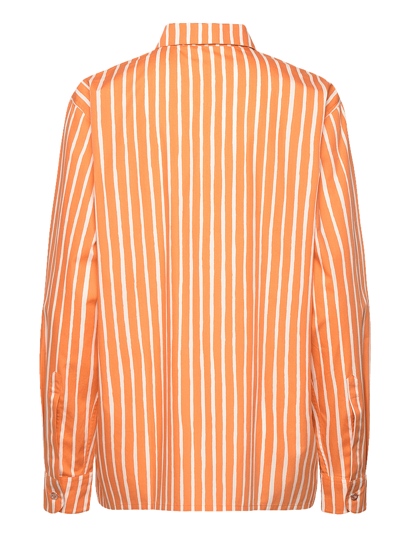 Marimekko - JOKAPOIKA 2017 - long-sleeved shirts - off white, orange - 2