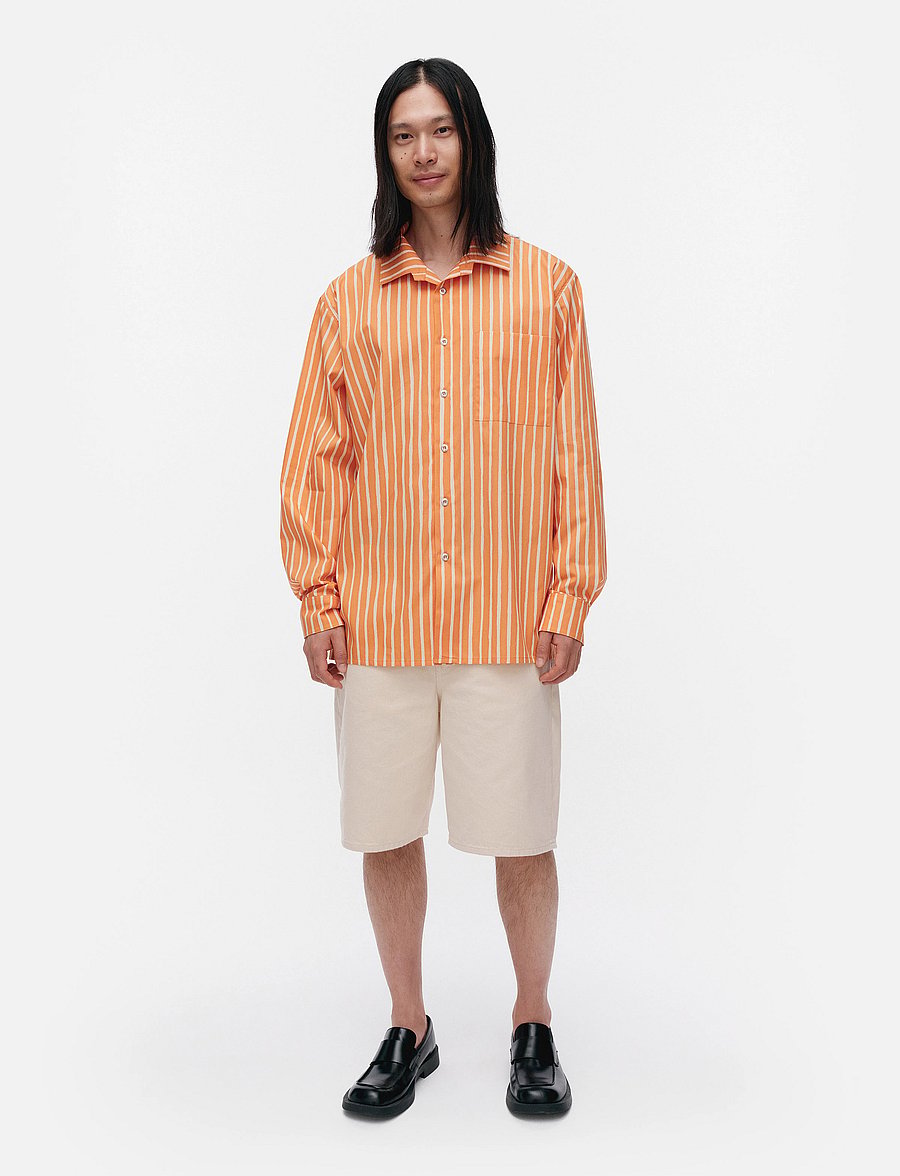 Marimekko - JOKAPOIKA 2017 - off white, orange - 3