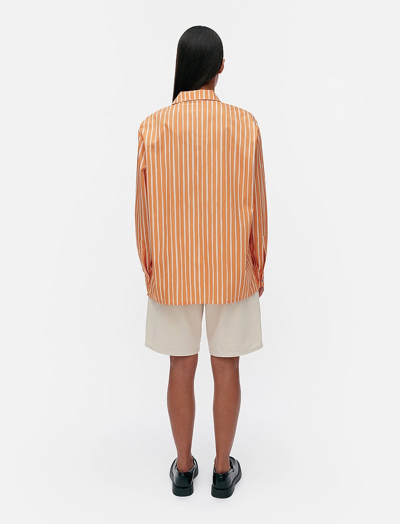 Marimekko - JOKAPOIKA 2017 - long-sleeved shirts - off white, orange - 4