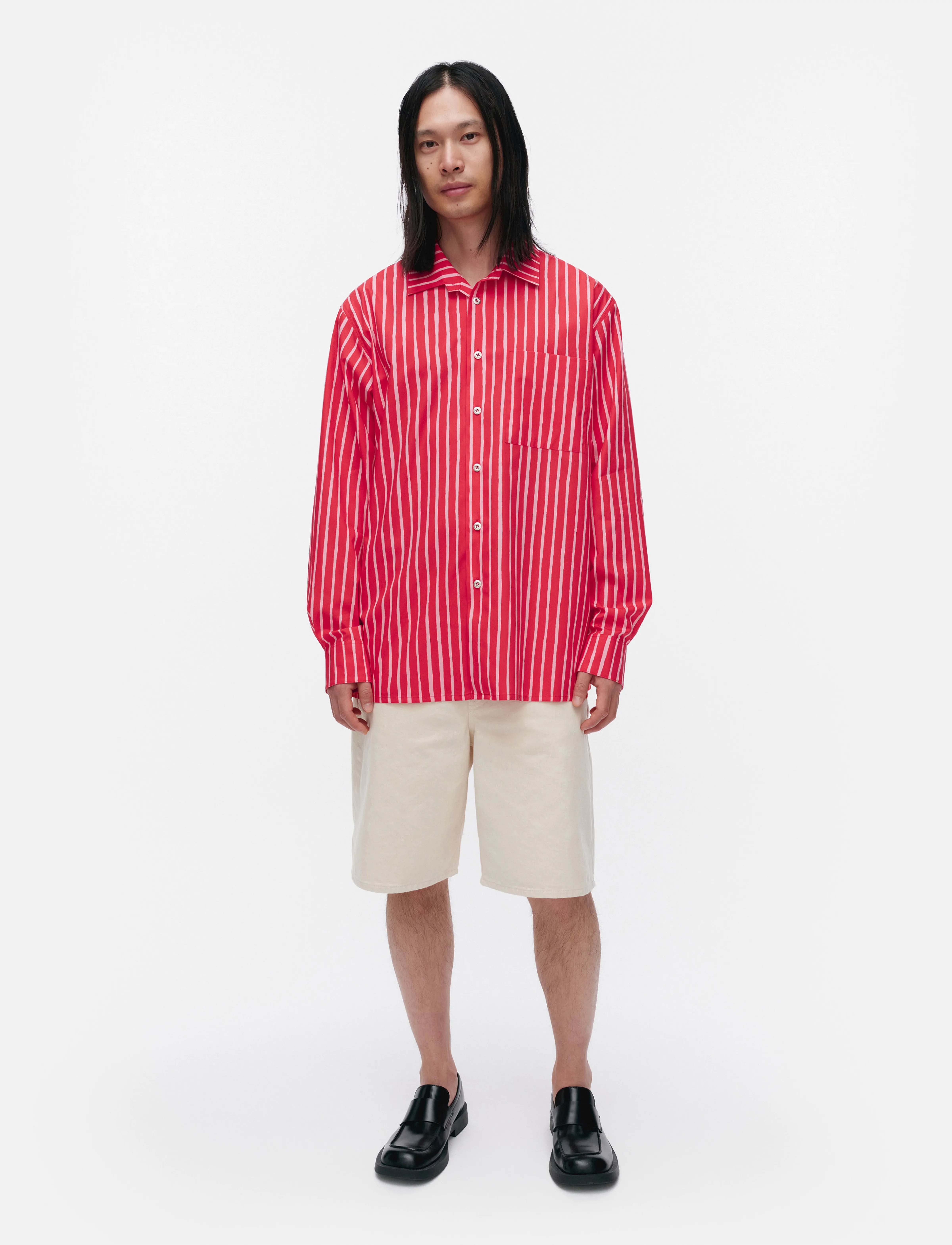 Marimekko - JOKAPOIKA 2017 - red, light pink - 3
