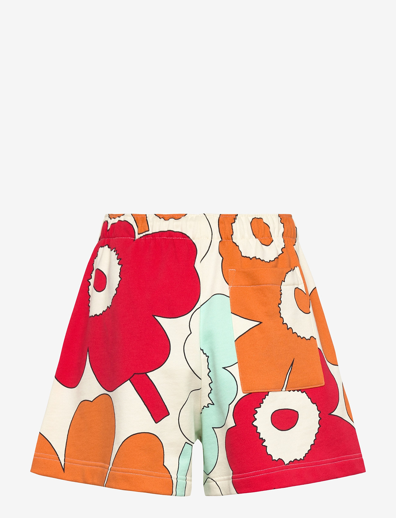 Marimekko - MIKSAUS PIIRTO UNIKKO - off white, red, turquoise - 2