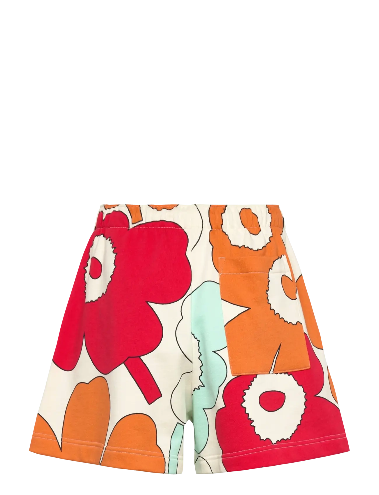 Marimekko - MIKSAUS PIIRTO UNIKKO - off white, red, turquoise - 2