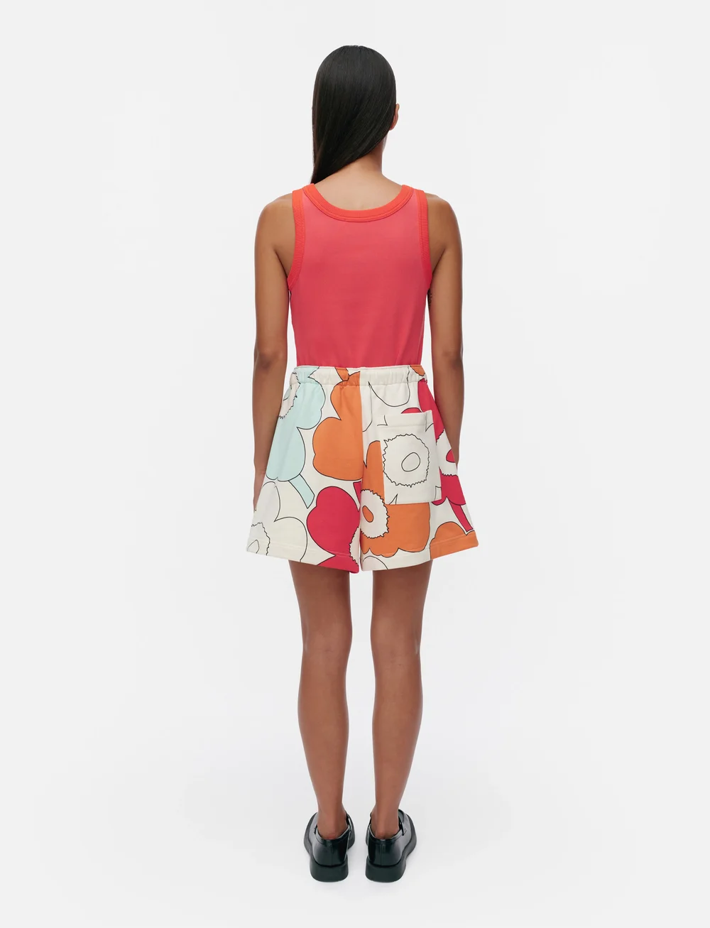 Marimekko - MIKSAUS PIIRTO UNIKKO - fashion trends - off white, red, turquoise - 3