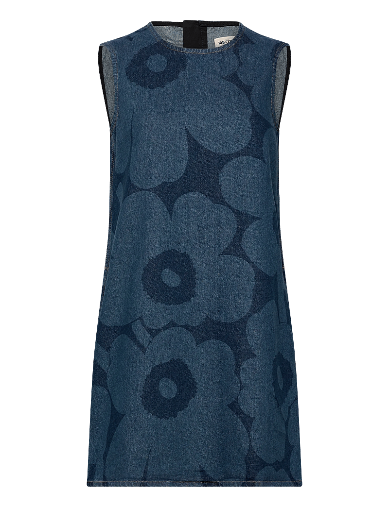 Marimekko - MARIDENIM SOMASTI UNIKKO - kurze kleider - mid indigo - 1