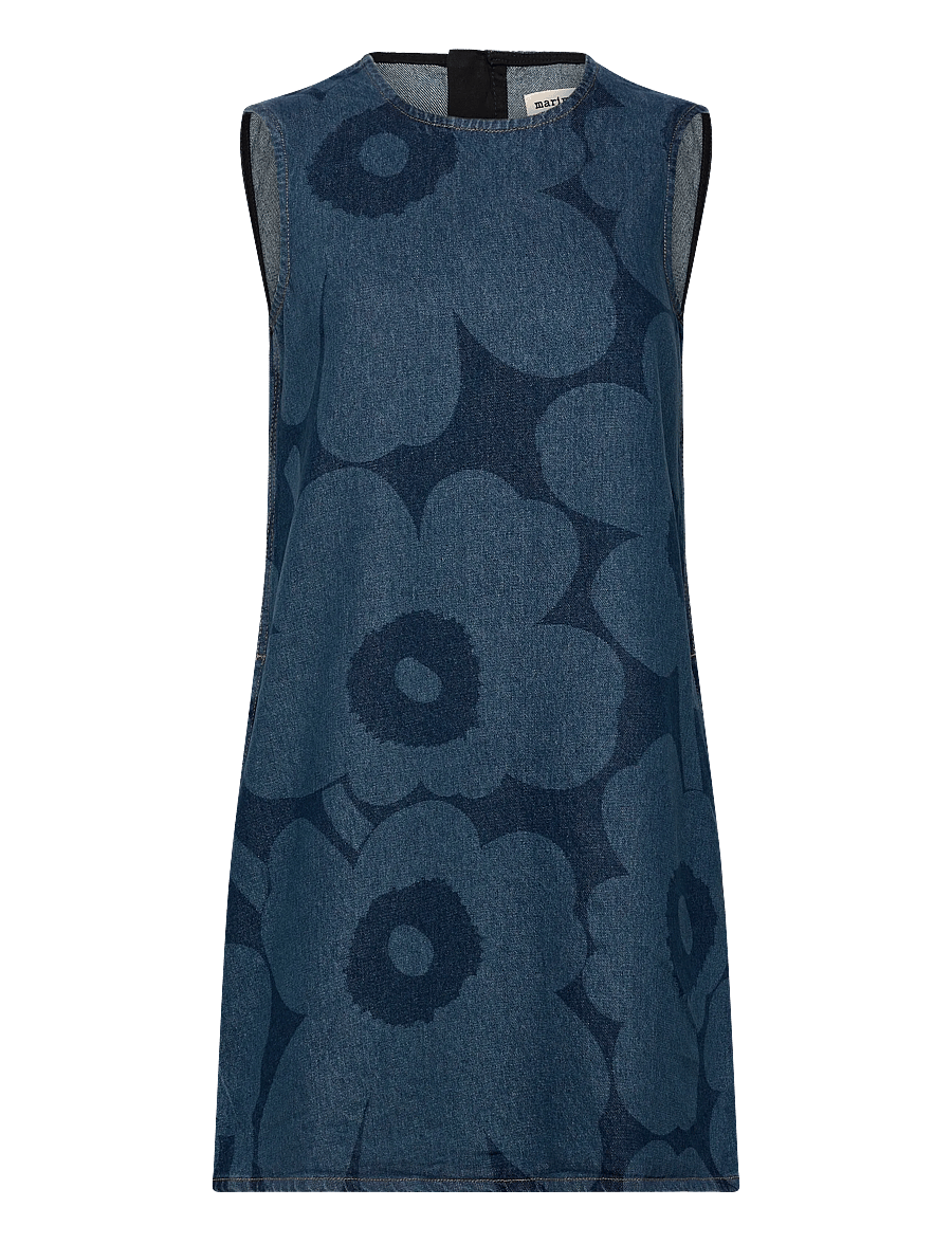 Marimekko - MARIDENIM SOMASTI UNIKKO - short dresses - mid indigo - 1