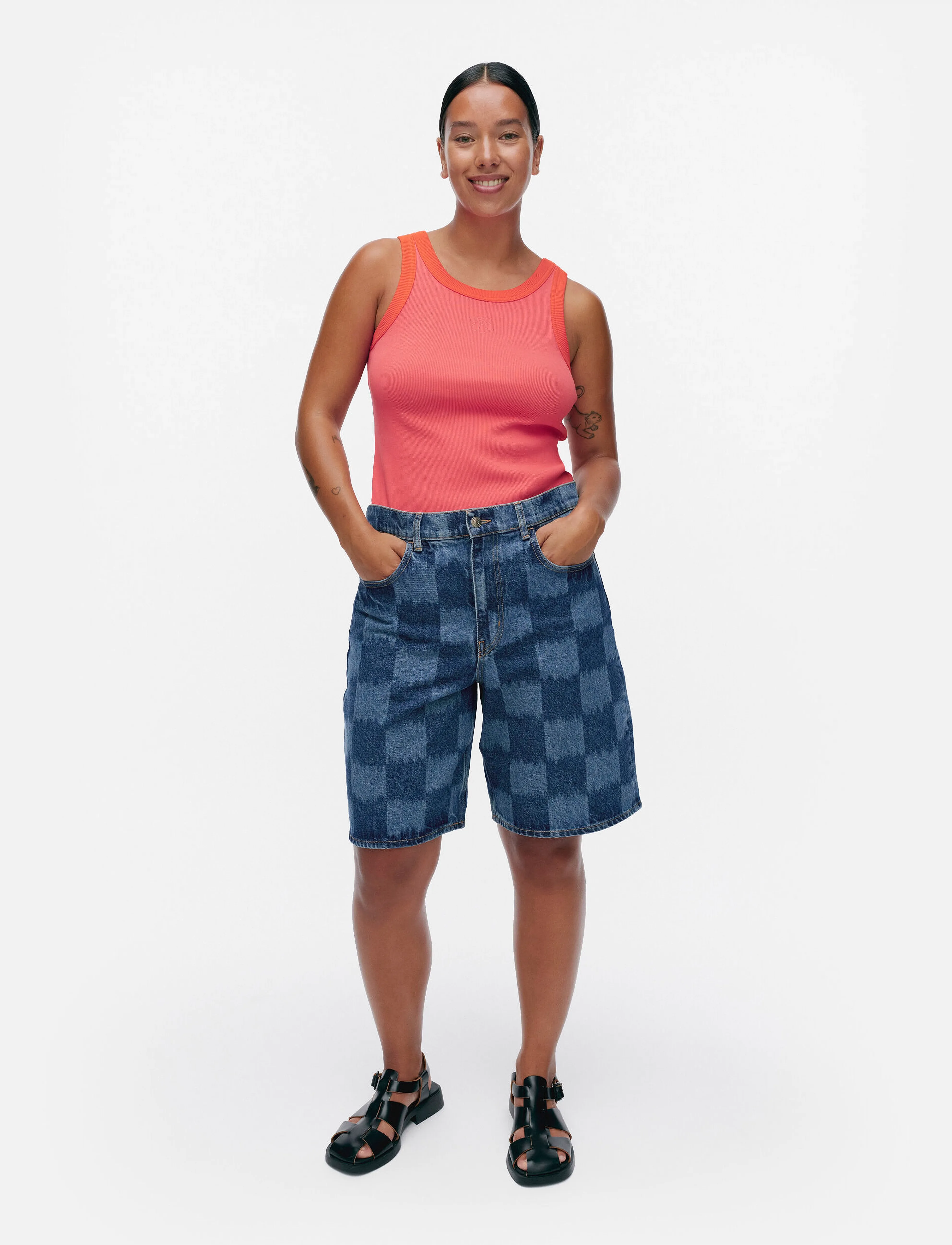 Marimekko - MARIDENIM MARSSI JÄKÄLÄ - mid indigo - 0