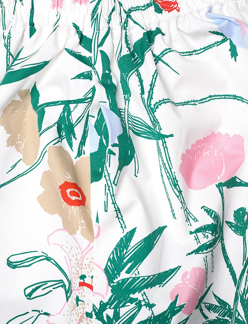 Marimekko - BUKLEE PERENNA - midi-röcke - white, green, red, brown - 5