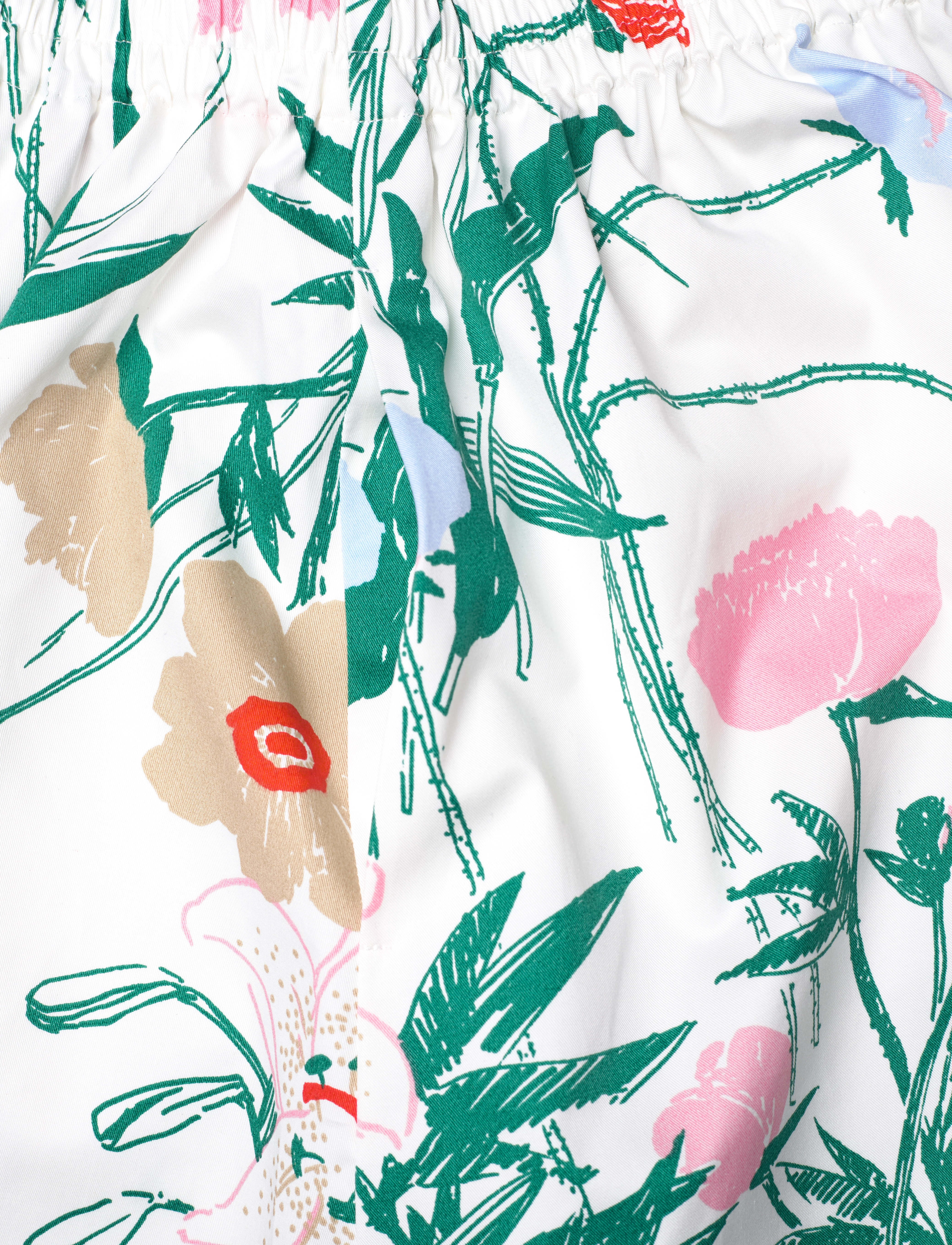 Marimekko - BUKLEE PERENNA - white, green, red, brown - 5